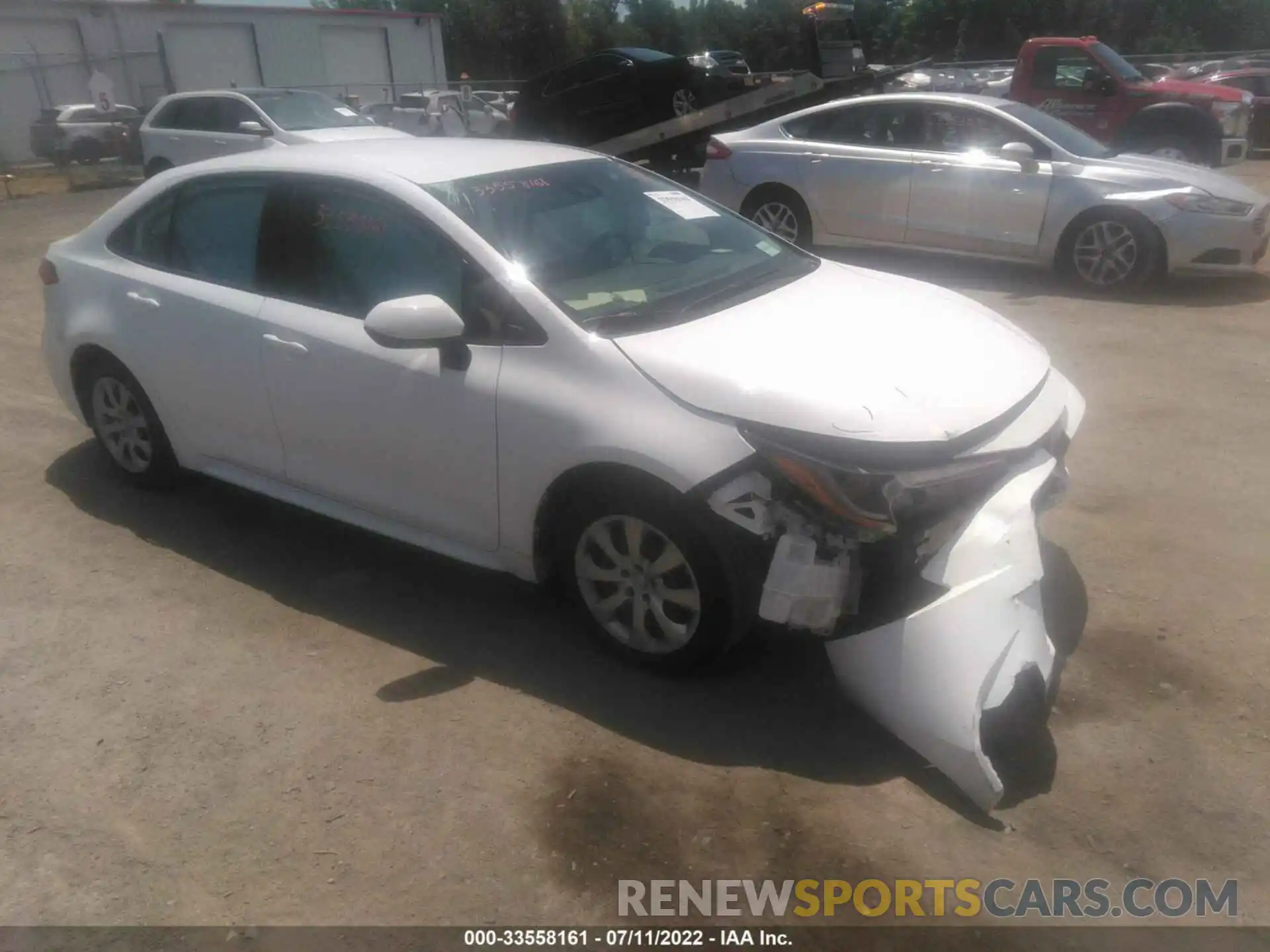 1 Photograph of a damaged car 5YFEPMAEXMP202195 TOYOTA COROLLA 2021