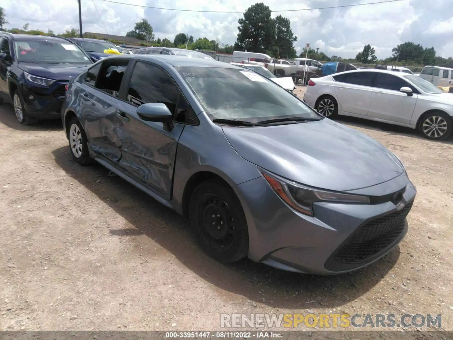 1 Photograph of a damaged car 5YFEPMAEXMP202598 TOYOTA COROLLA 2021