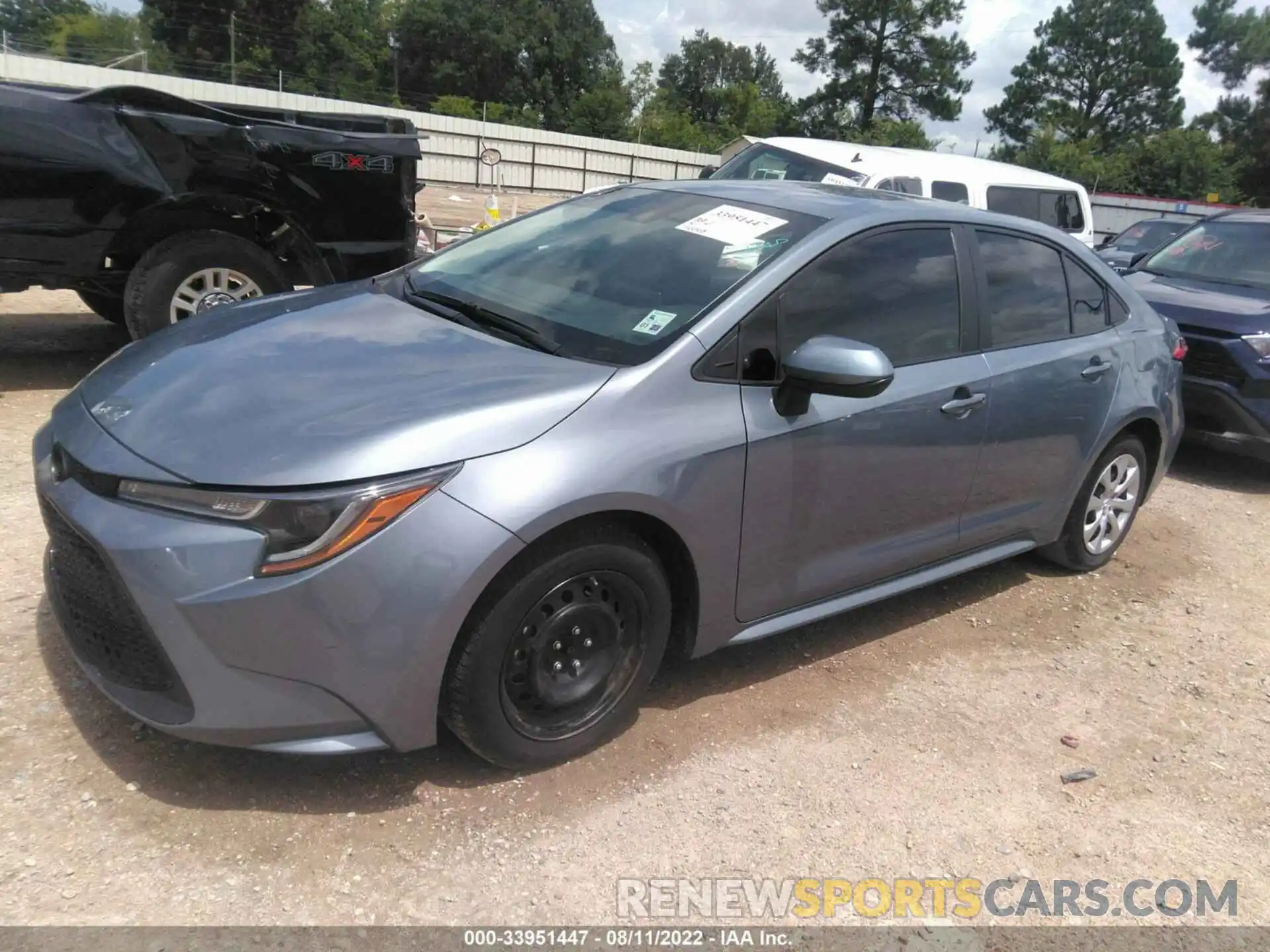 2 Photograph of a damaged car 5YFEPMAEXMP202598 TOYOTA COROLLA 2021