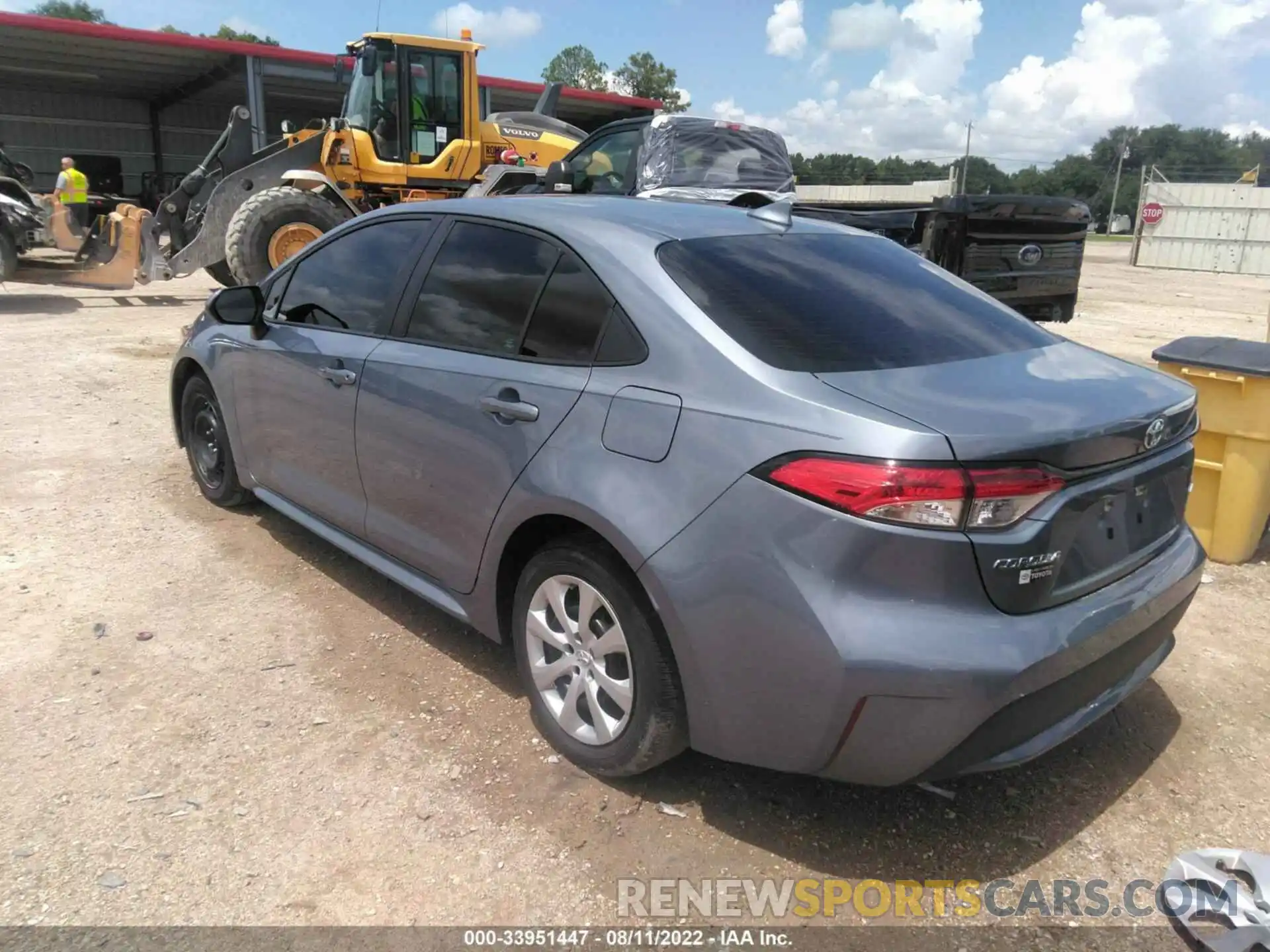 3 Photograph of a damaged car 5YFEPMAEXMP202598 TOYOTA COROLLA 2021