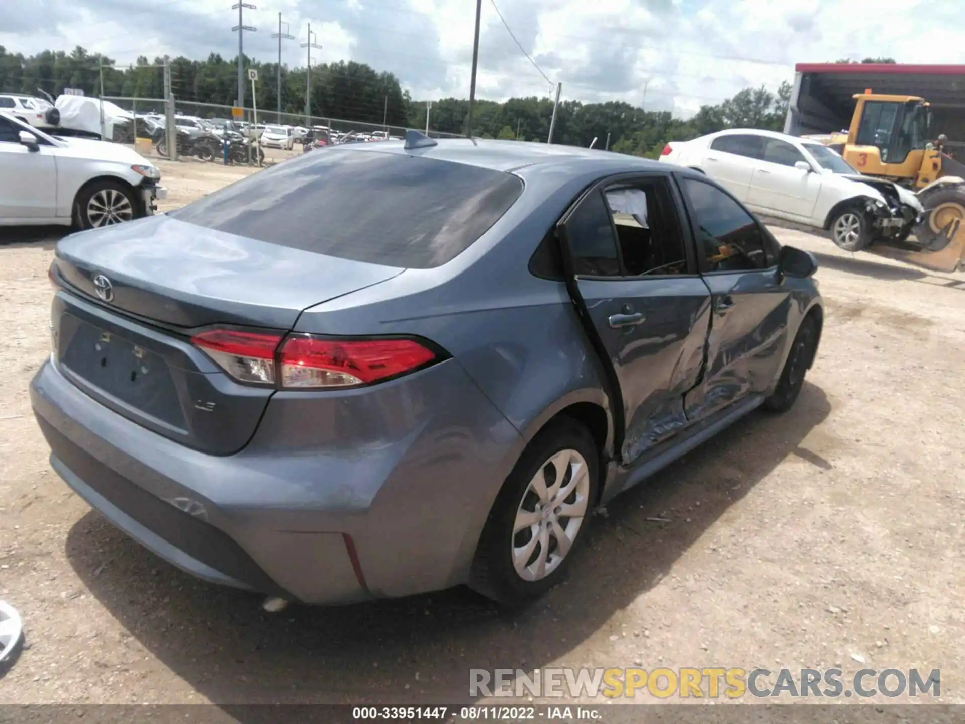 4 Photograph of a damaged car 5YFEPMAEXMP202598 TOYOTA COROLLA 2021