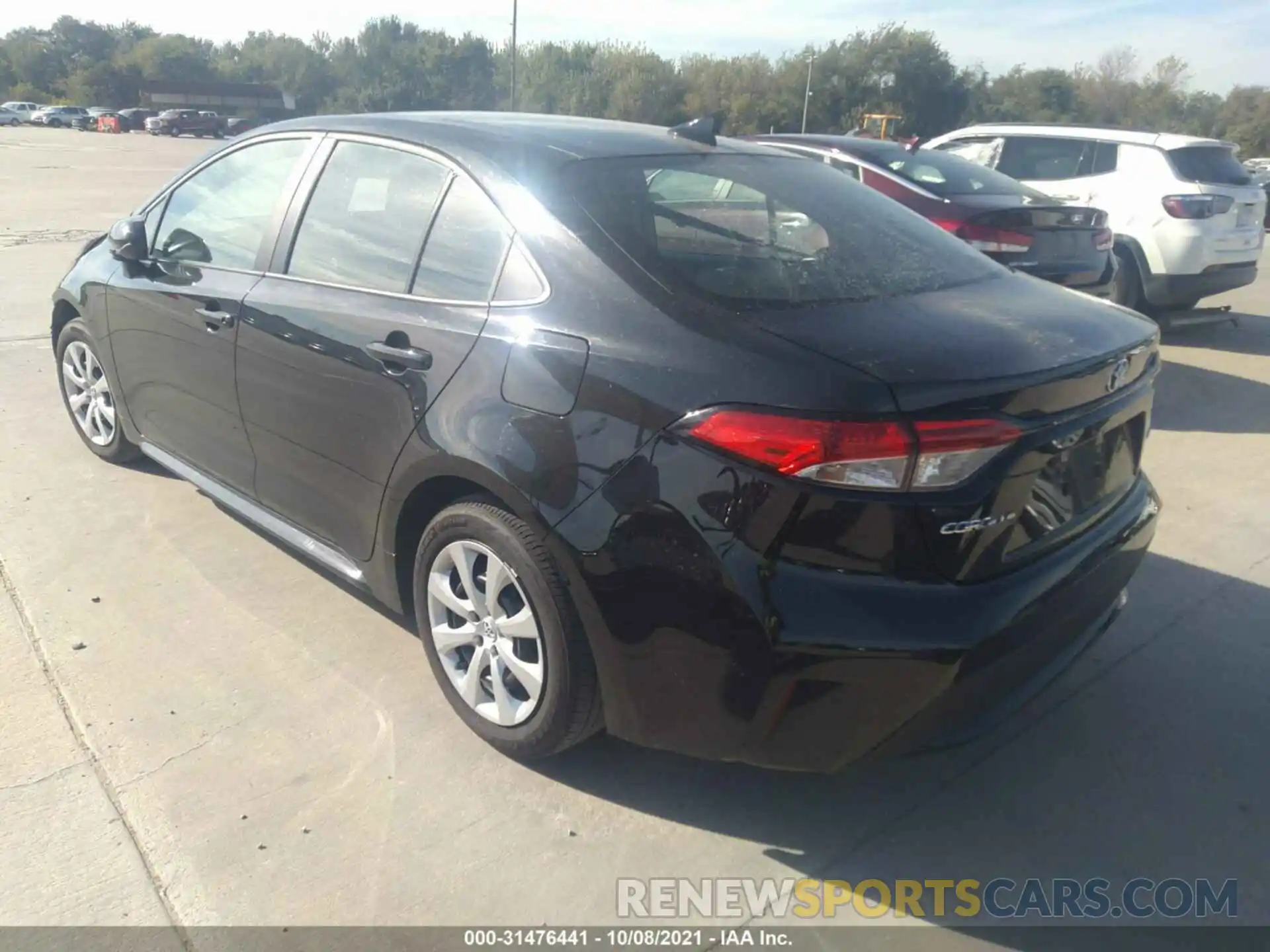 3 Photograph of a damaged car 5YFEPMAEXMP203685 TOYOTA COROLLA 2021