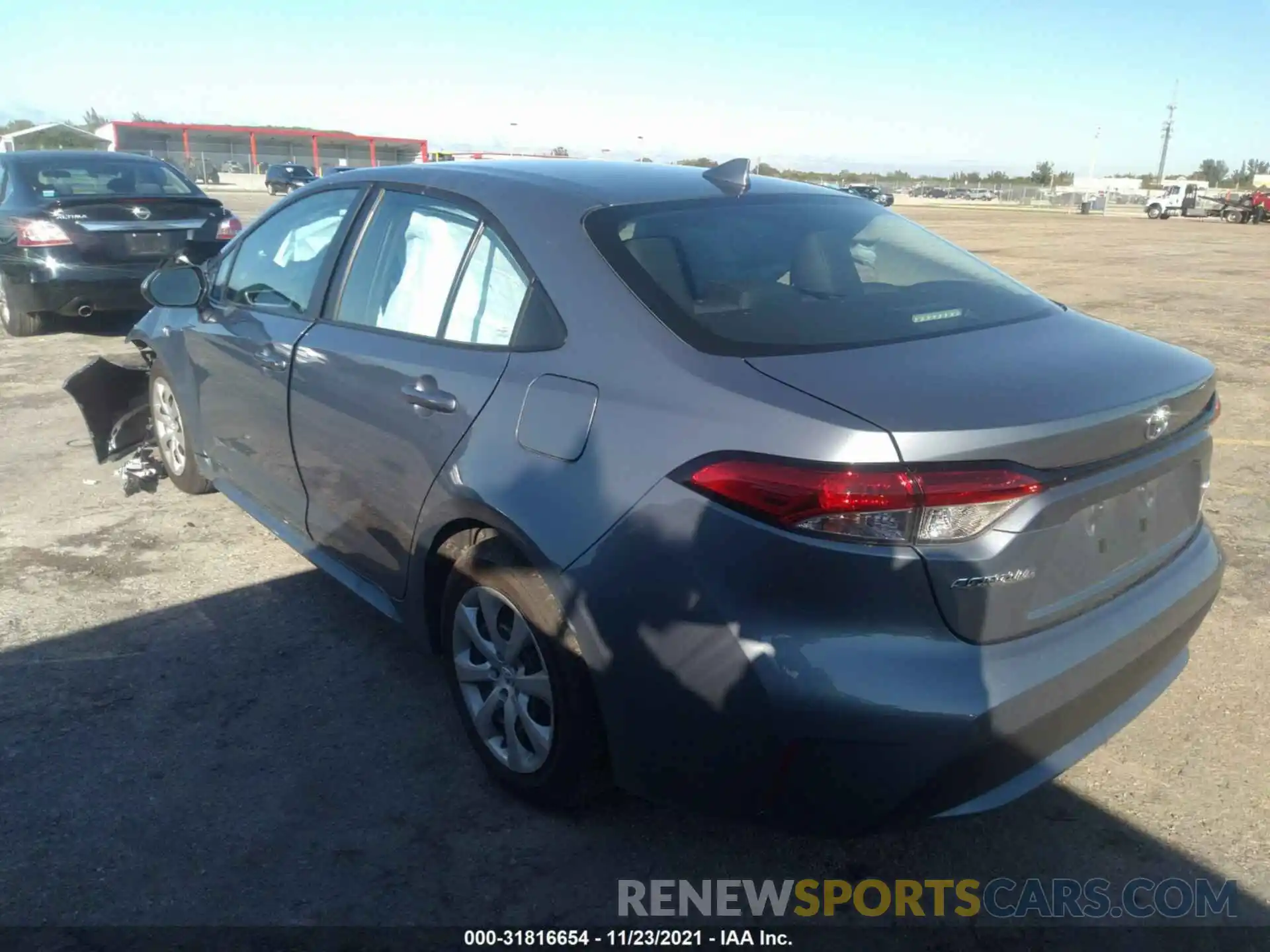 3 Photograph of a damaged car 5YFEPMAEXMP204092 TOYOTA COROLLA 2021