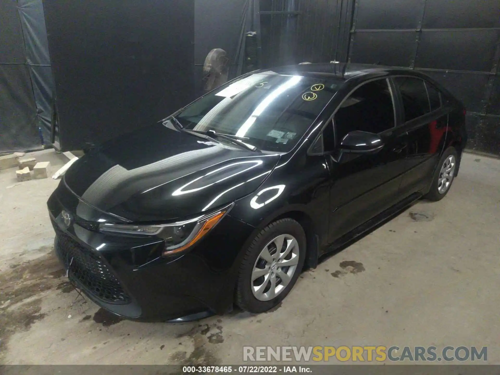 2 Photograph of a damaged car 5YFEPMAEXMP204271 TOYOTA COROLLA 2021