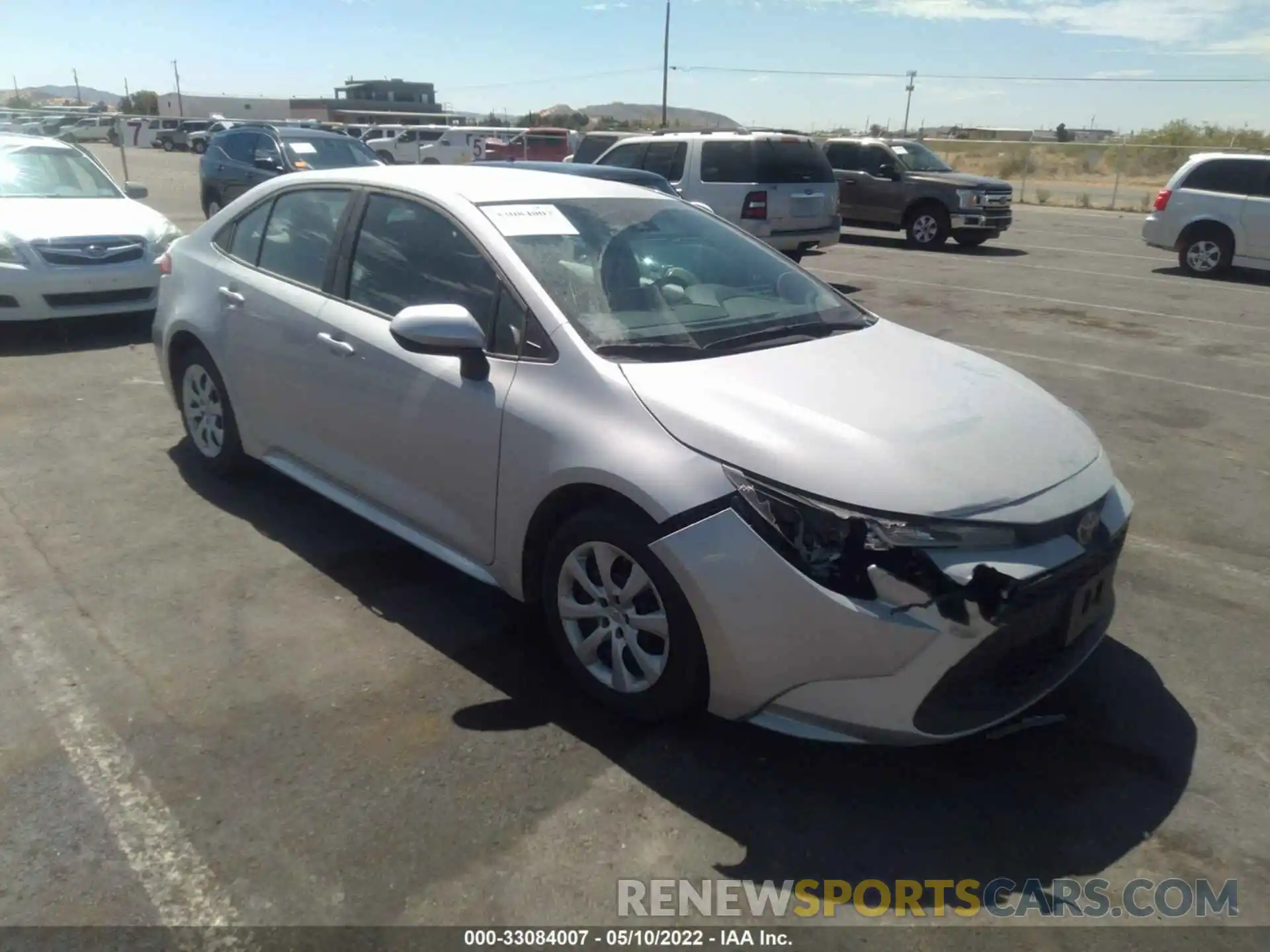 1 Photograph of a damaged car 5YFEPMAEXMP204464 TOYOTA COROLLA 2021