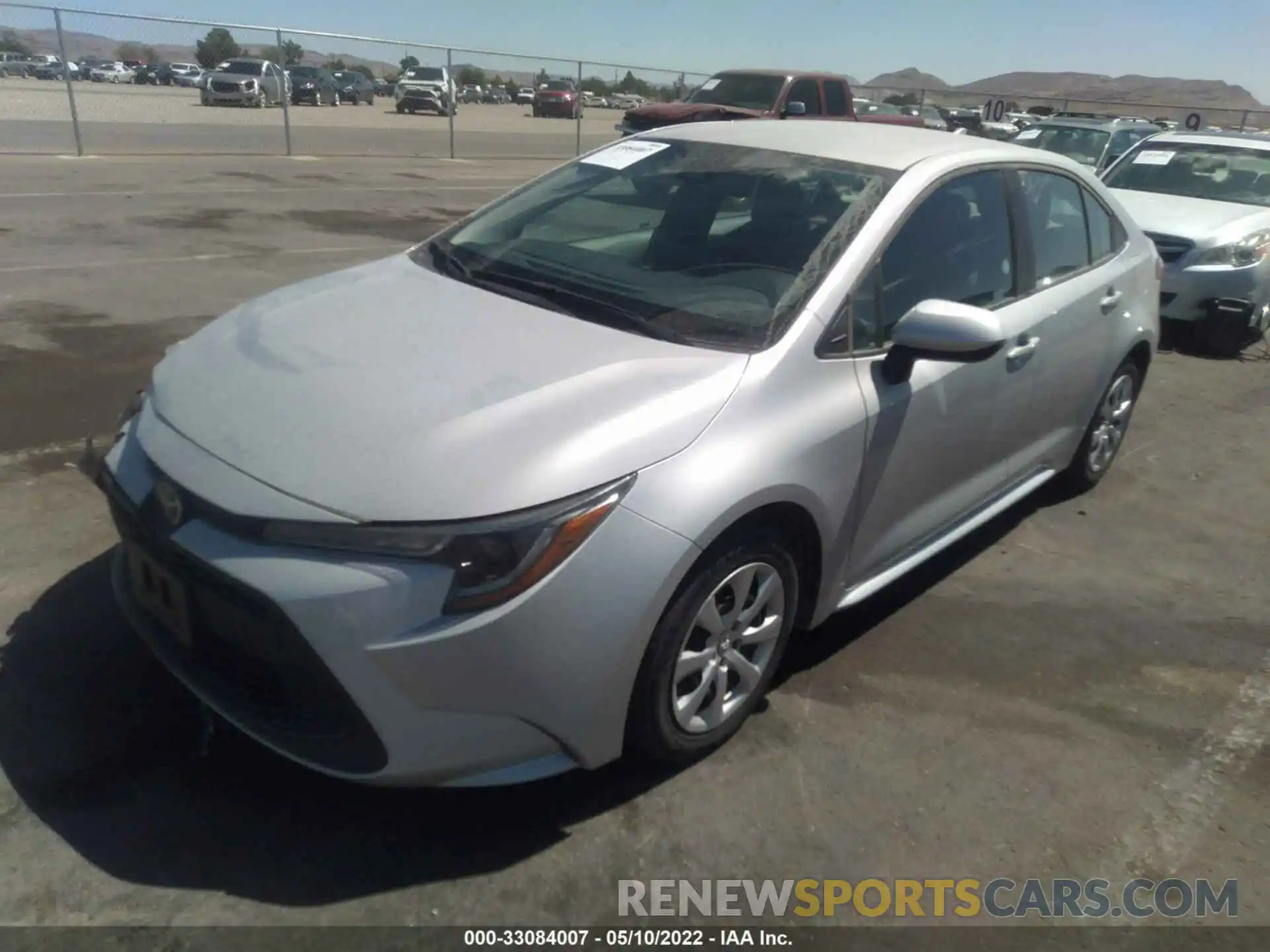 2 Photograph of a damaged car 5YFEPMAEXMP204464 TOYOTA COROLLA 2021