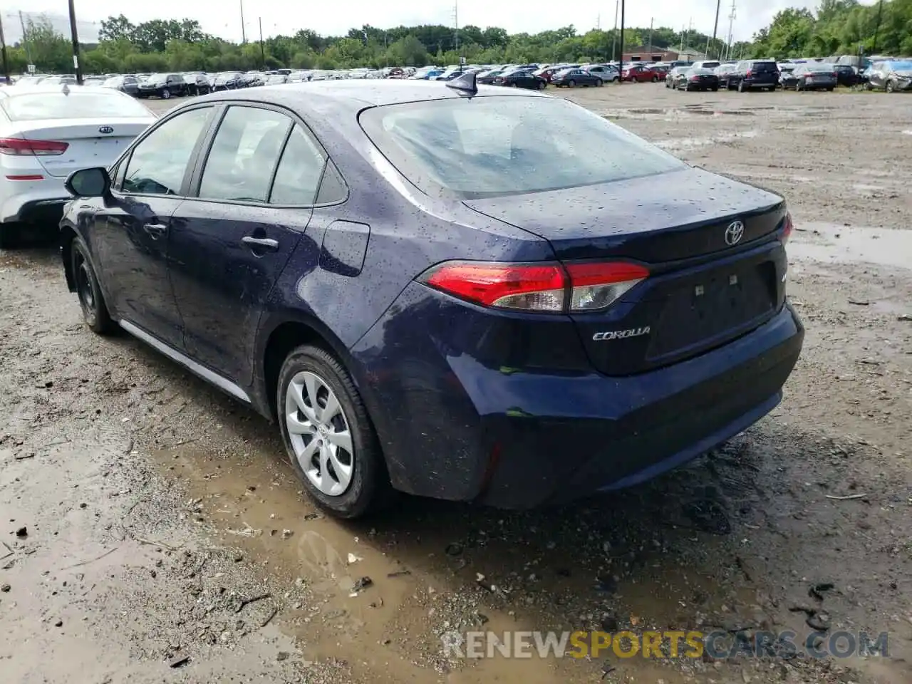 3 Photograph of a damaged car 5YFEPMAEXMP204982 TOYOTA COROLLA 2021