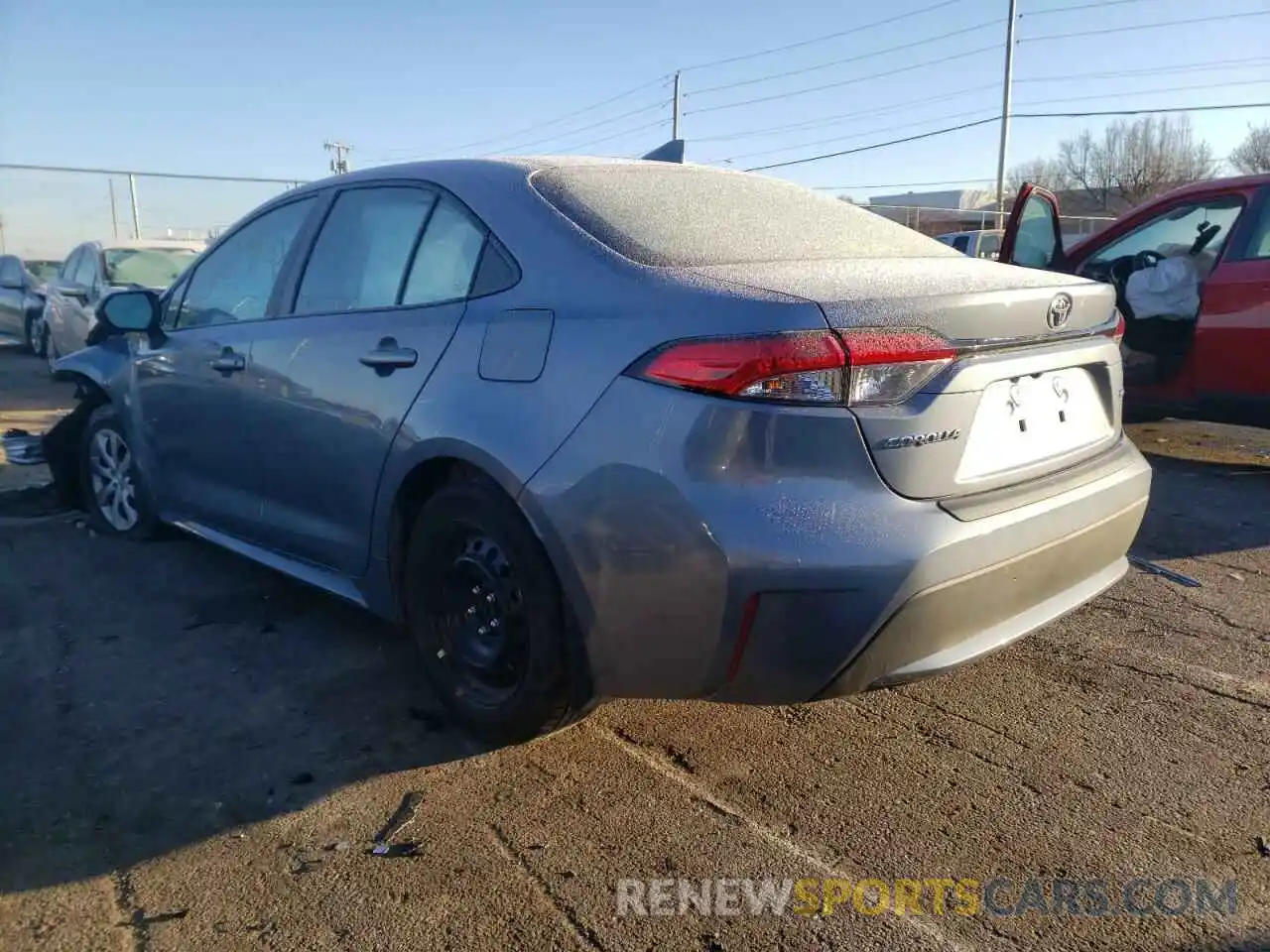 3 Photograph of a damaged car 5YFEPMAEXMP206408 TOYOTA COROLLA 2021