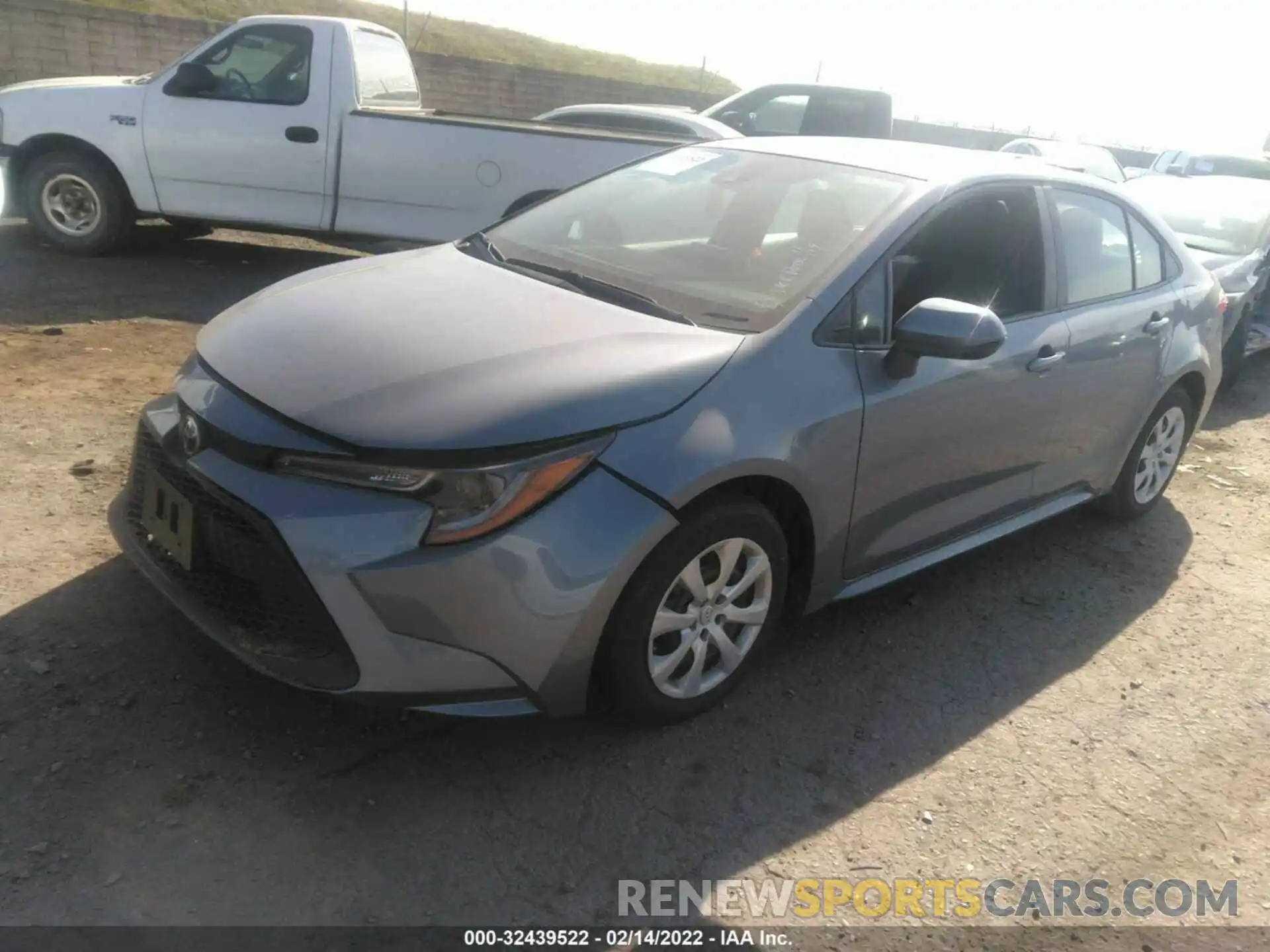 2 Photograph of a damaged car 5YFEPMAEXMP206764 TOYOTA COROLLA 2021