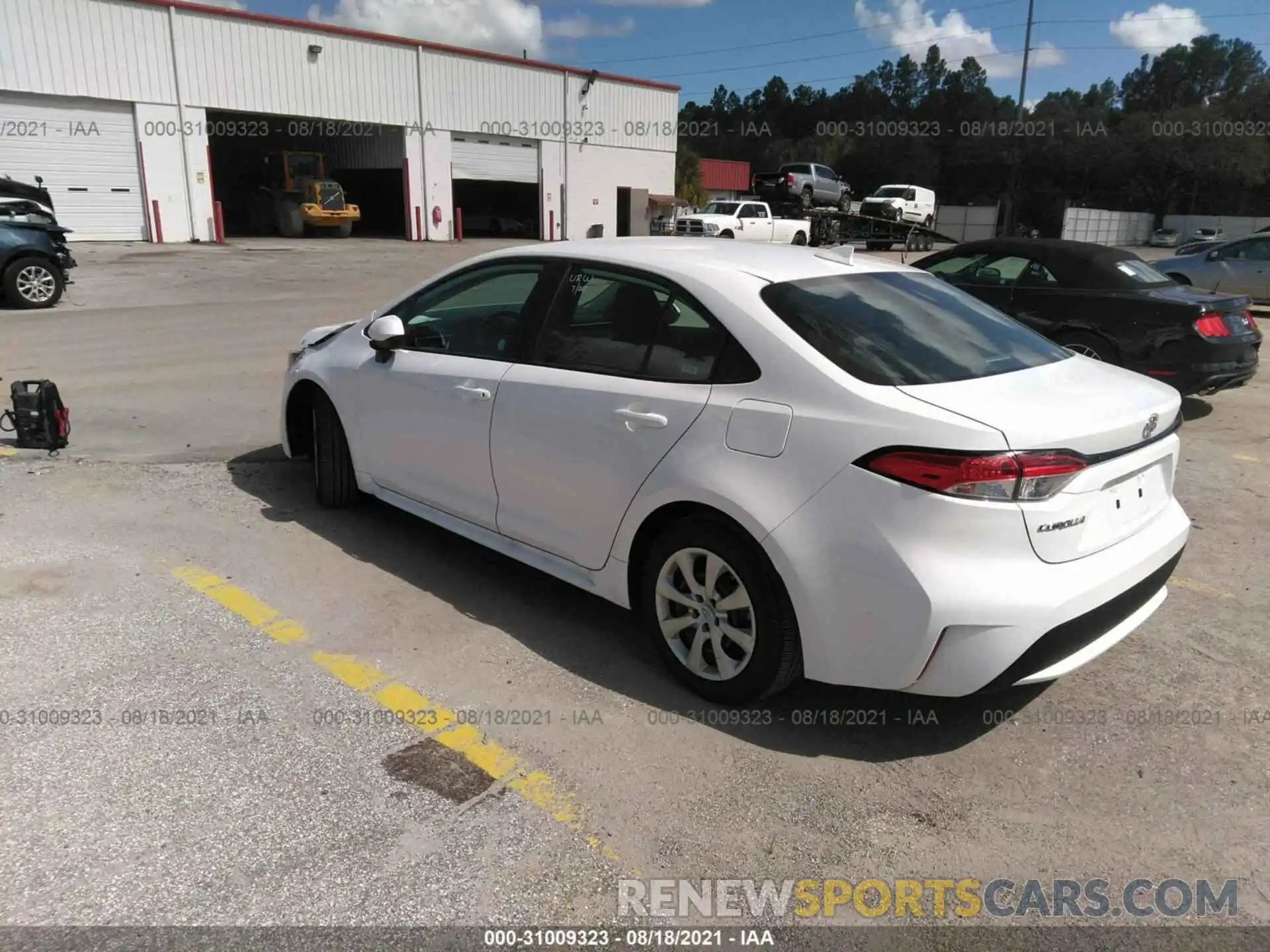 3 Photograph of a damaged car 5YFEPMAEXMP206974 TOYOTA COROLLA 2021