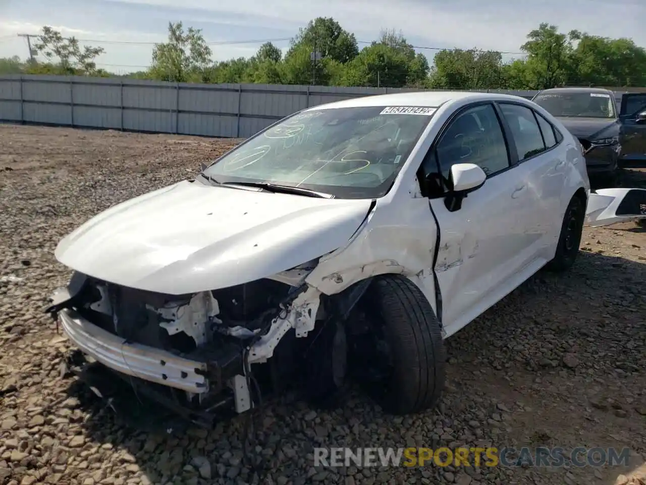 2 Photograph of a damaged car 5YFEPMAEXMP207154 TOYOTA COROLLA 2021