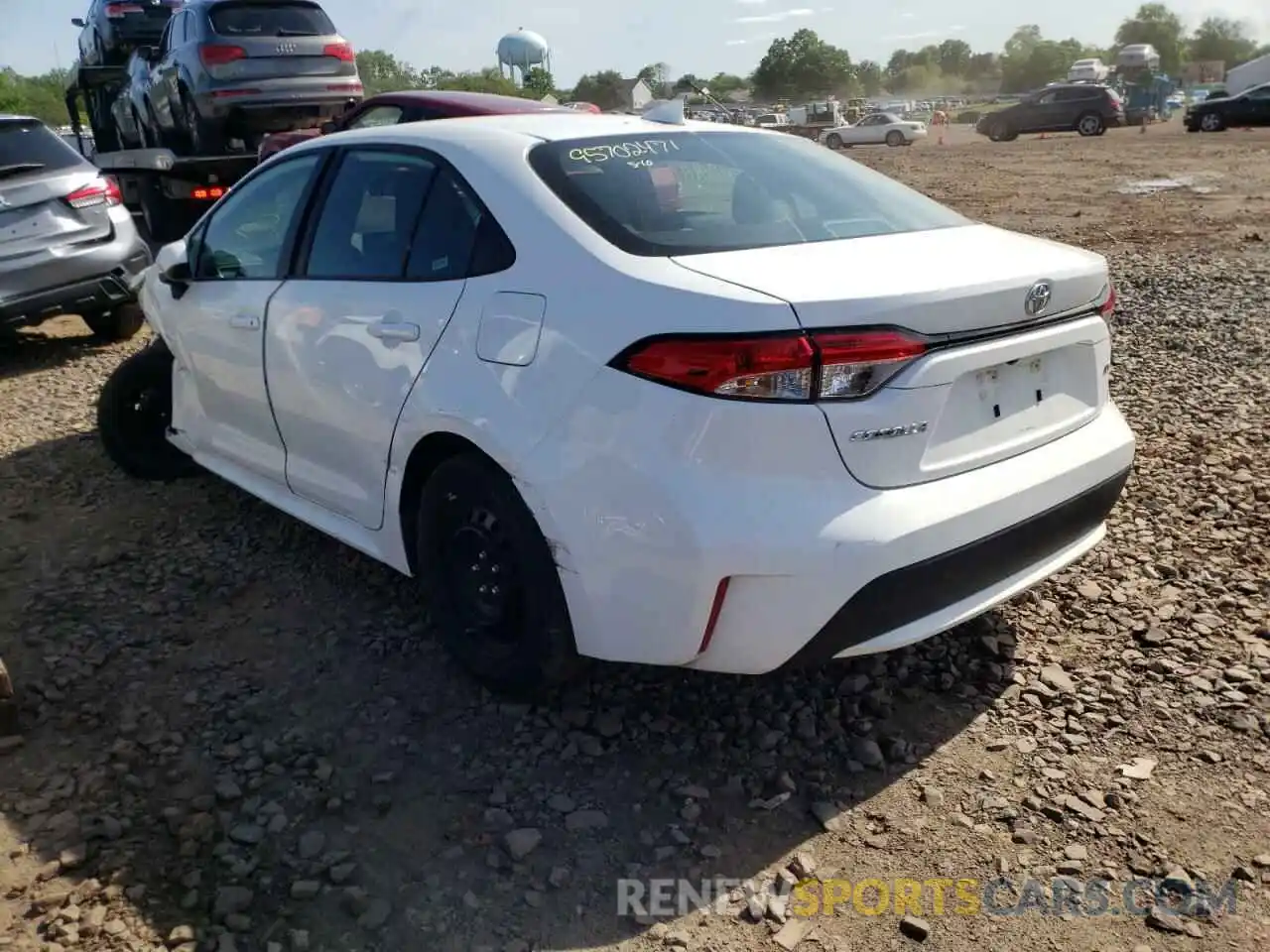 3 Photograph of a damaged car 5YFEPMAEXMP207154 TOYOTA COROLLA 2021