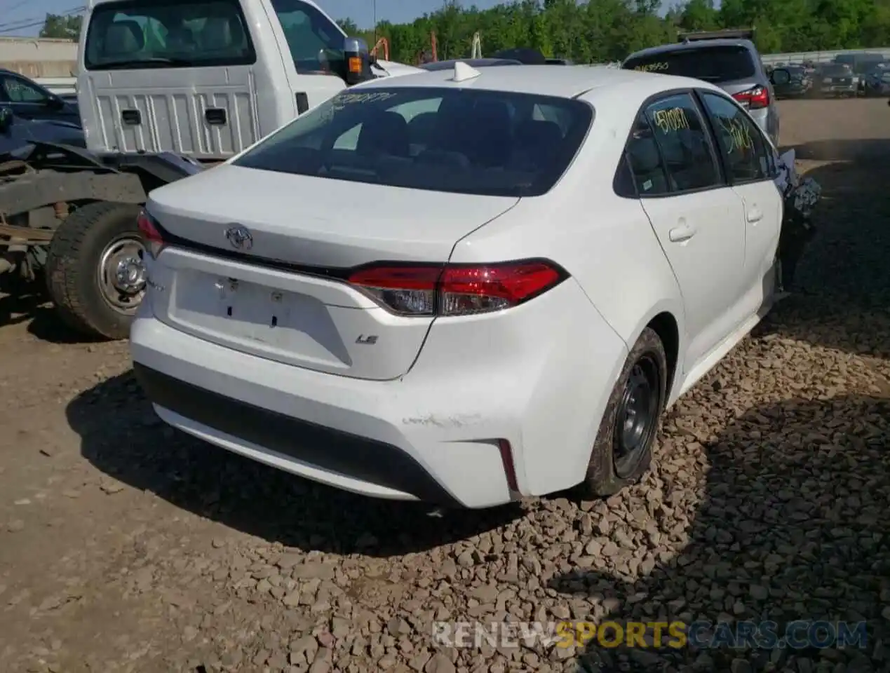 4 Photograph of a damaged car 5YFEPMAEXMP207154 TOYOTA COROLLA 2021