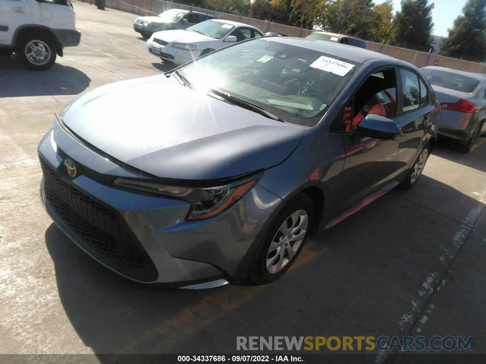 2 Photograph of a damaged car 5YFEPMAEXMP207607 TOYOTA COROLLA 2021