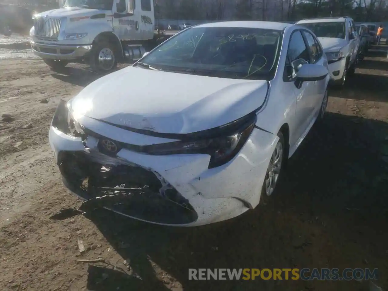 2 Photograph of a damaged car 5YFEPMAEXMP207820 TOYOTA COROLLA 2021