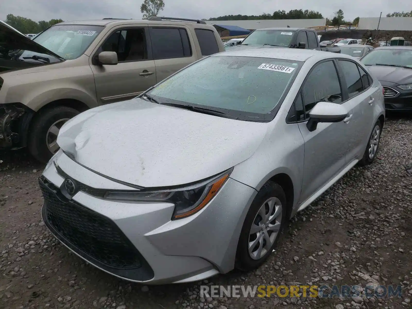 2 Photograph of a damaged car 5YFEPMAEXMP208367 TOYOTA COROLLA 2021