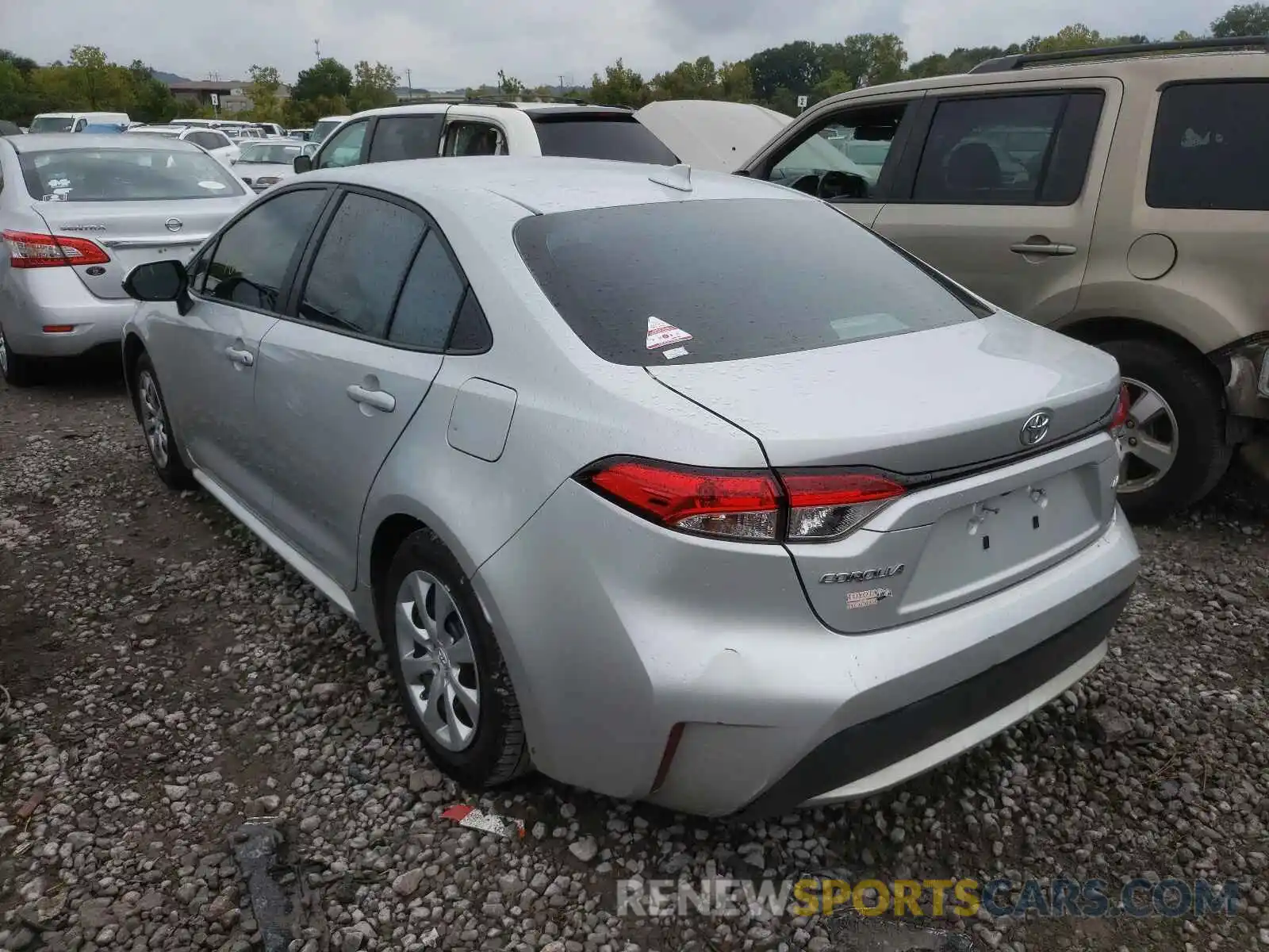 3 Photograph of a damaged car 5YFEPMAEXMP208367 TOYOTA COROLLA 2021