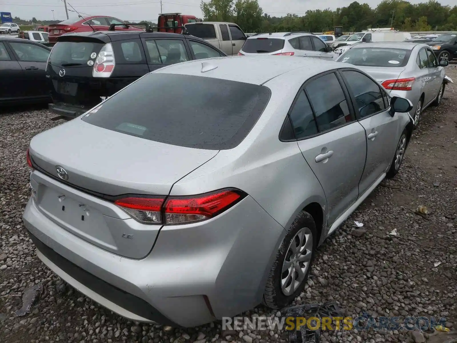 4 Photograph of a damaged car 5YFEPMAEXMP208367 TOYOTA COROLLA 2021