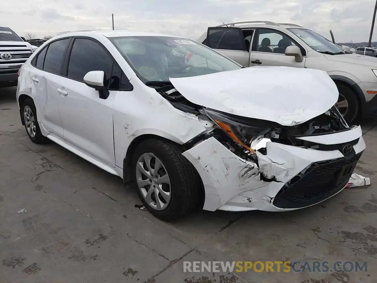 1 Photograph of a damaged car 5YFEPMAEXMP208398 TOYOTA COROLLA 2021