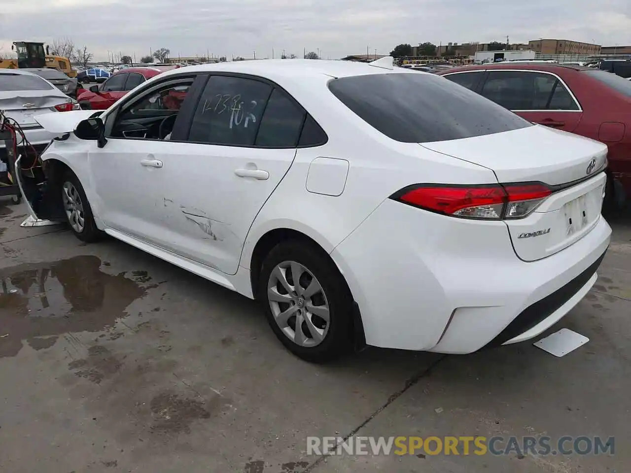 3 Photograph of a damaged car 5YFEPMAEXMP208398 TOYOTA COROLLA 2021