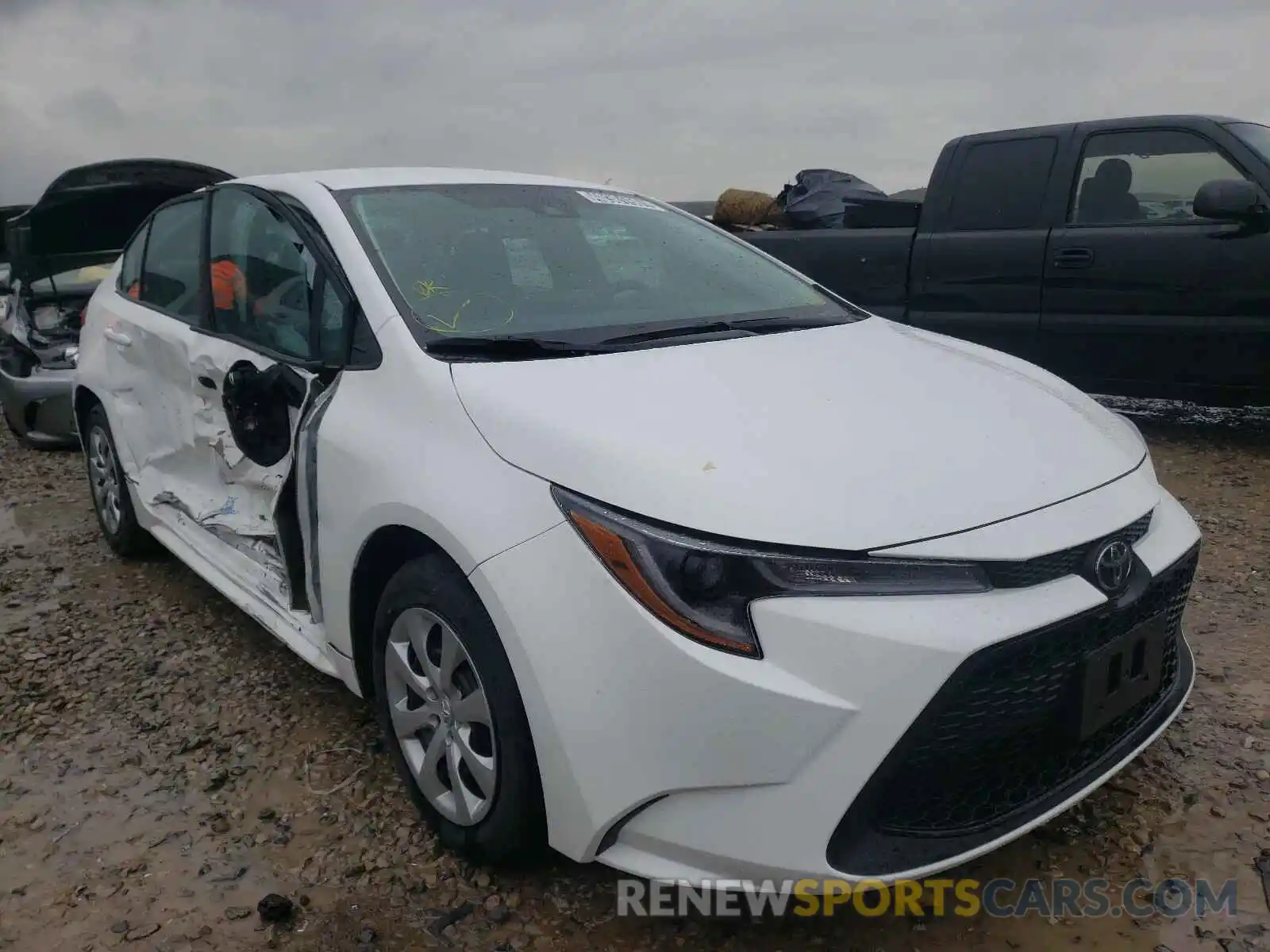 1 Photograph of a damaged car 5YFEPMAEXMP208529 TOYOTA COROLLA 2021