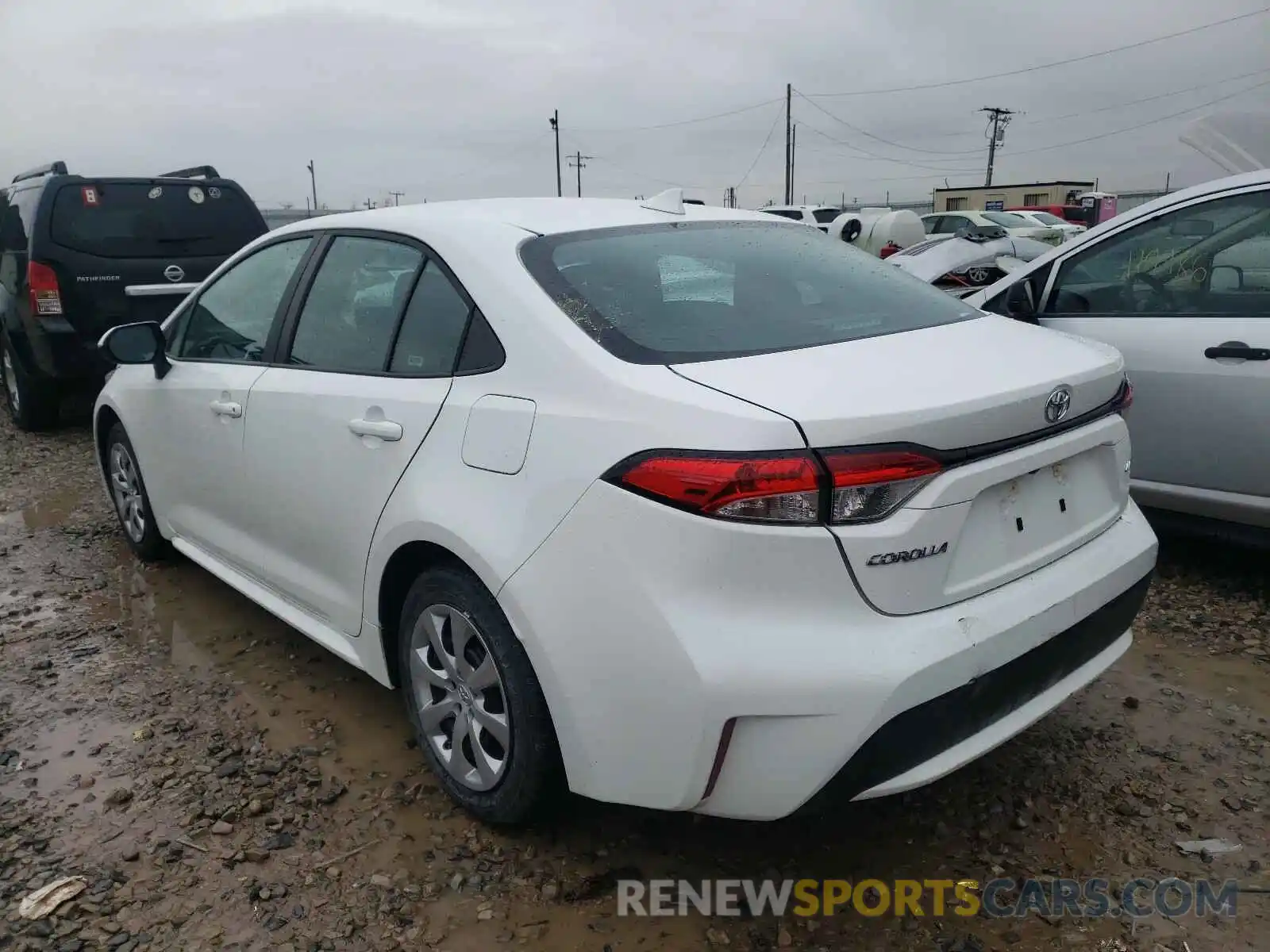 3 Photograph of a damaged car 5YFEPMAEXMP208529 TOYOTA COROLLA 2021