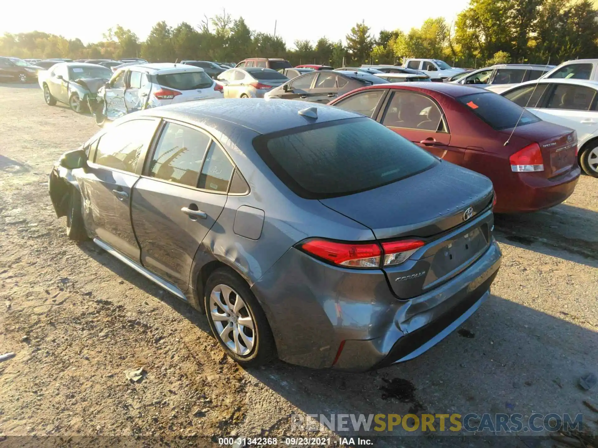 3 Photograph of a damaged car 5YFEPMAEXMP208580 TOYOTA COROLLA 2021