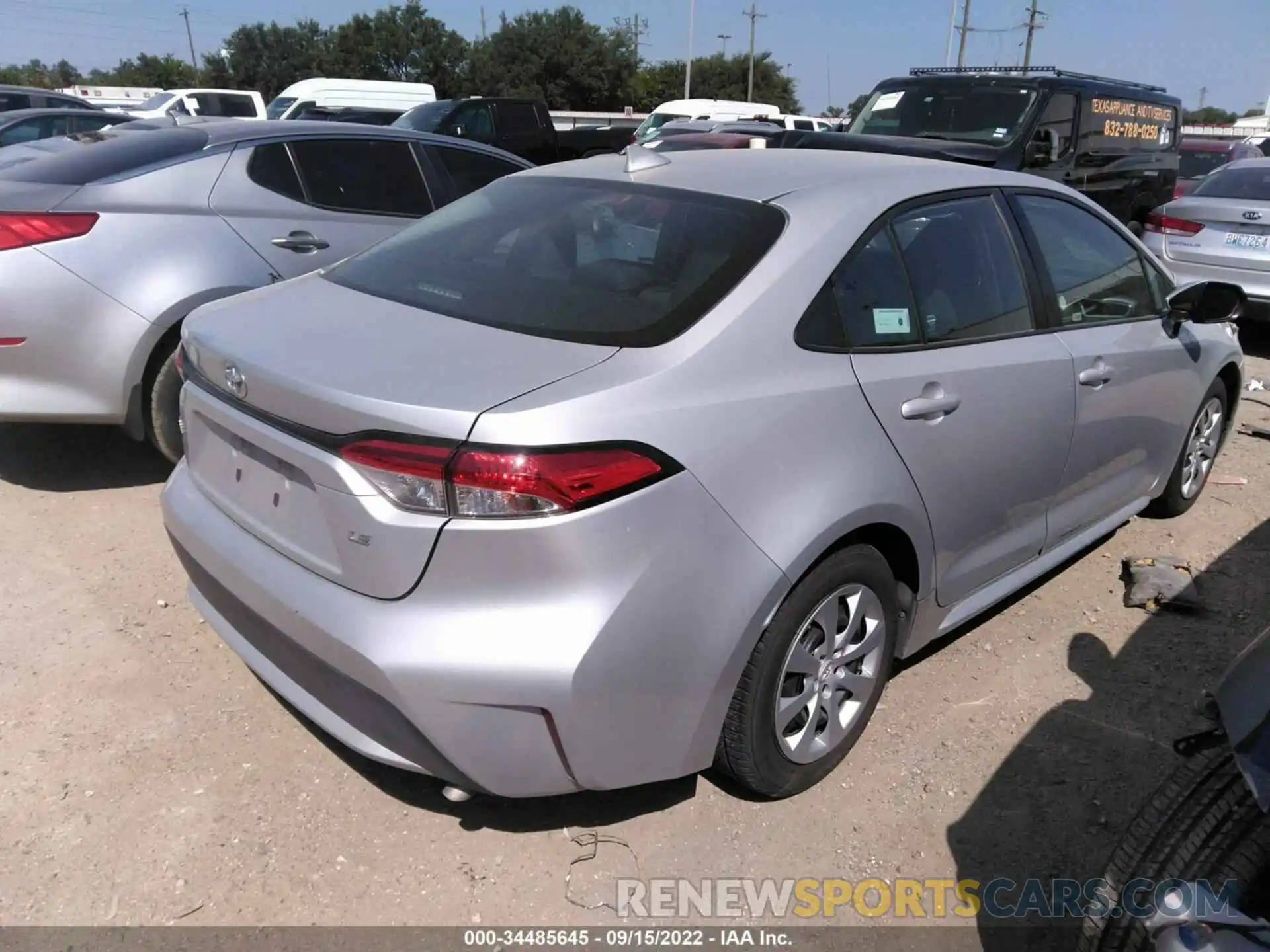 4 Photograph of a damaged car 5YFEPMAEXMP209597 TOYOTA COROLLA 2021