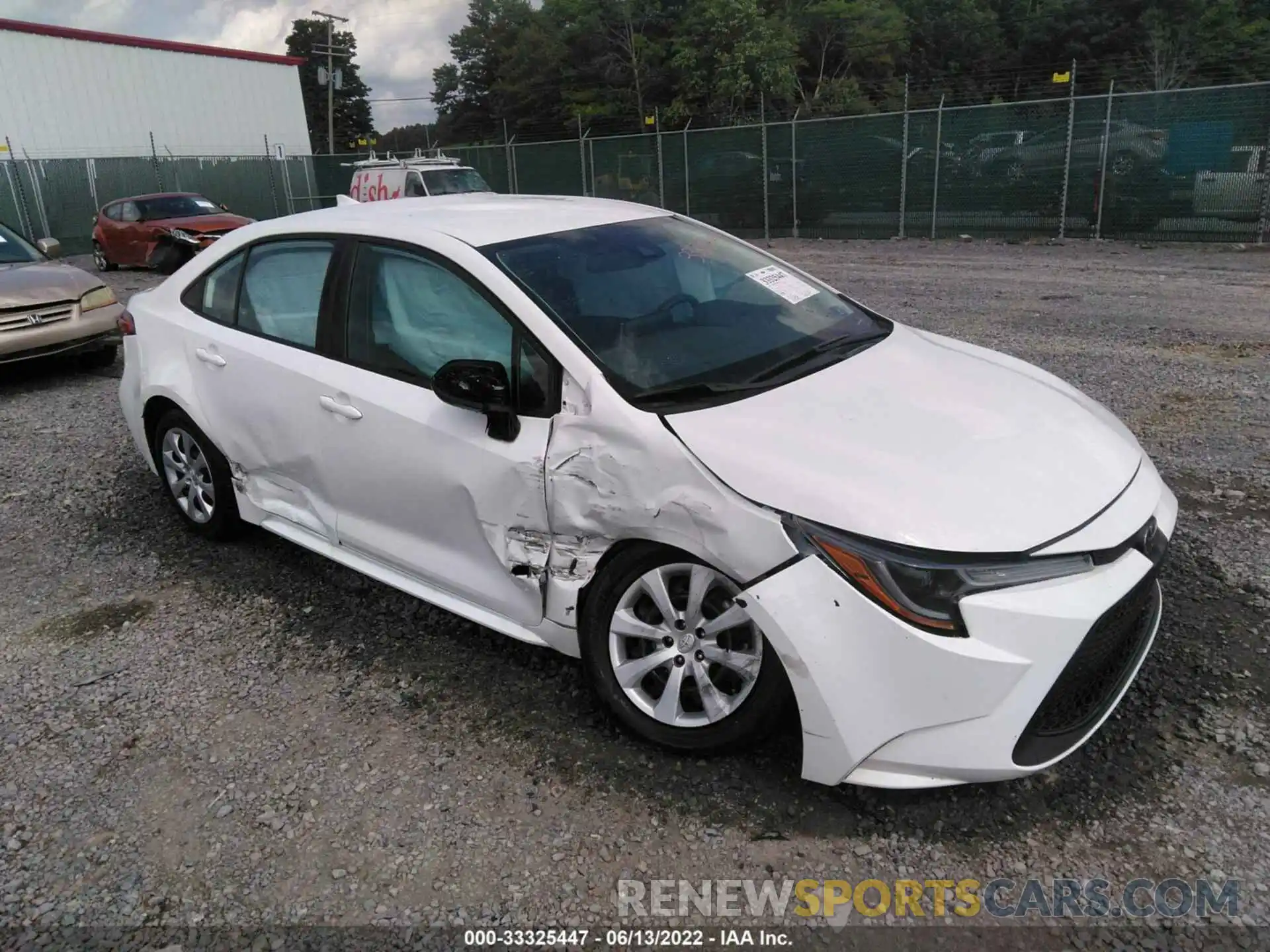 1 Photograph of a damaged car 5YFEPMAEXMP209762 TOYOTA COROLLA 2021