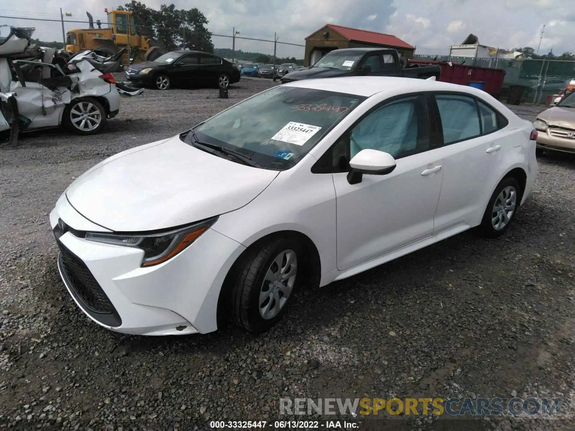 2 Photograph of a damaged car 5YFEPMAEXMP209762 TOYOTA COROLLA 2021