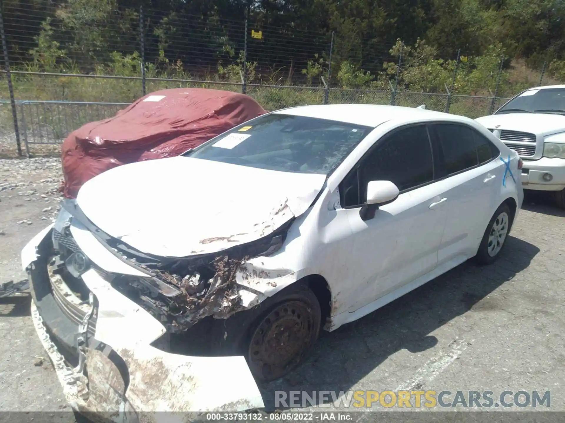 2 Photograph of a damaged car 5YFEPMAEXMP210085 TOYOTA COROLLA 2021