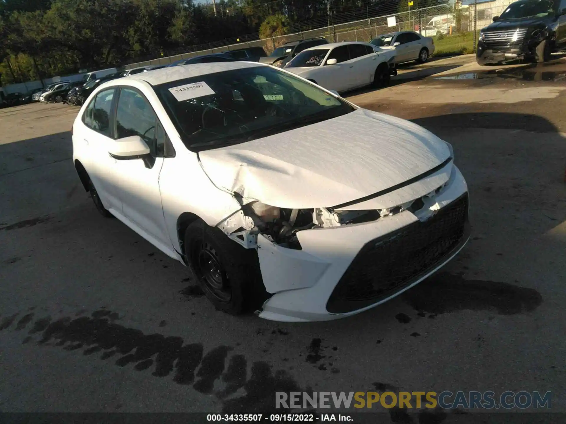 1 Photograph of a damaged car 5YFEPMAEXMP211334 TOYOTA COROLLA 2021