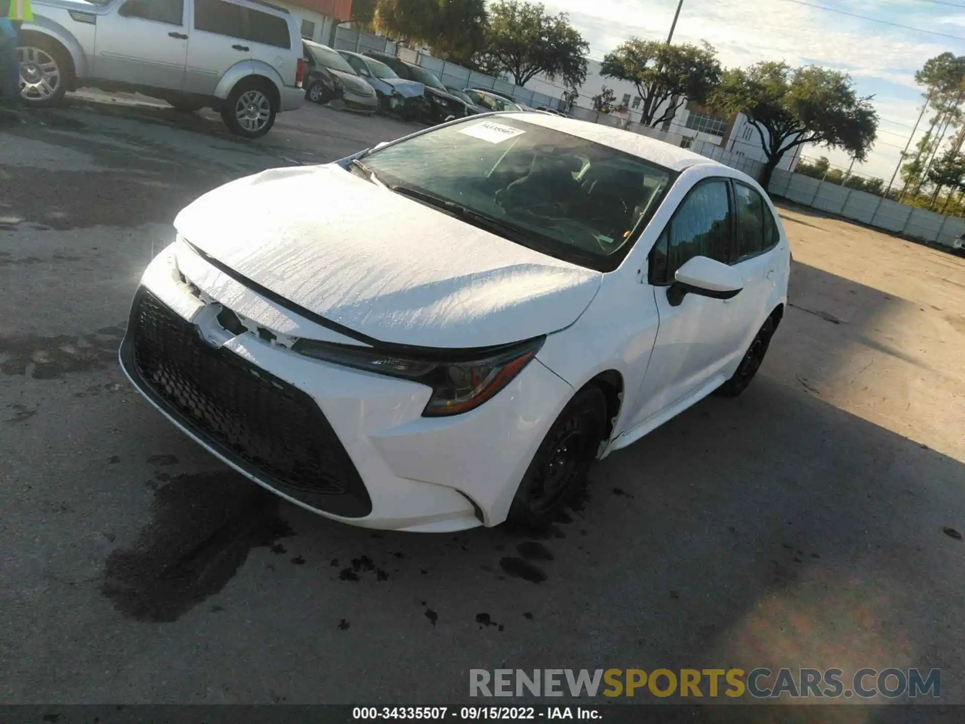 2 Photograph of a damaged car 5YFEPMAEXMP211334 TOYOTA COROLLA 2021