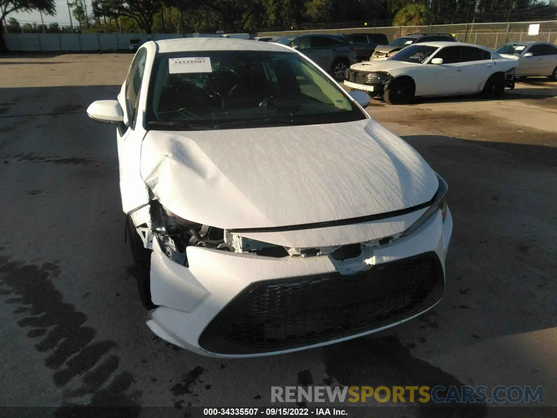 6 Photograph of a damaged car 5YFEPMAEXMP211334 TOYOTA COROLLA 2021