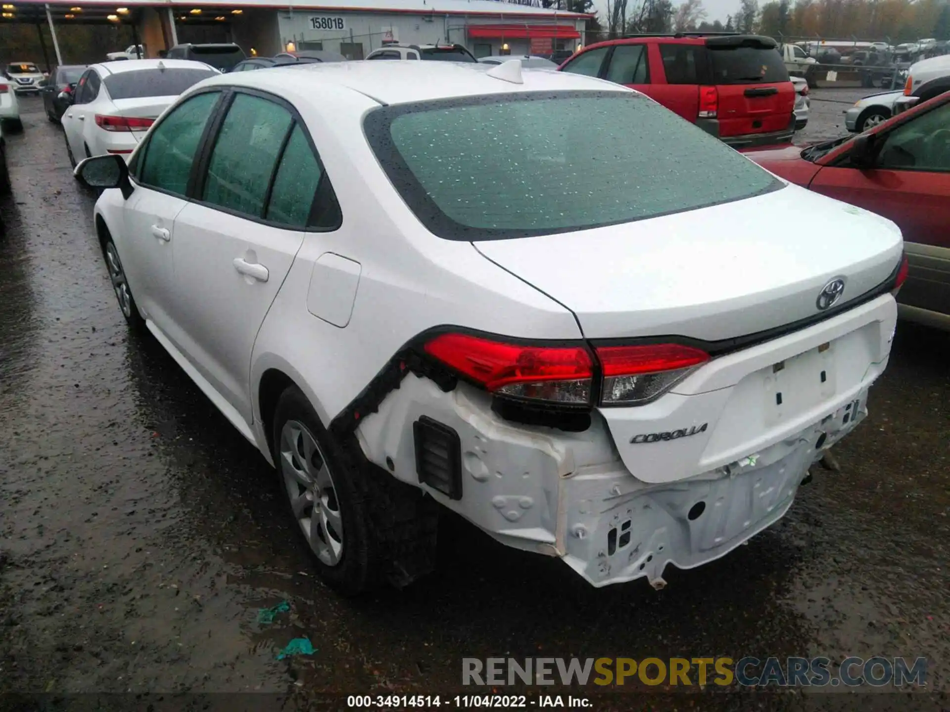 3 Photograph of a damaged car 5YFEPMAEXMP211530 TOYOTA COROLLA 2021