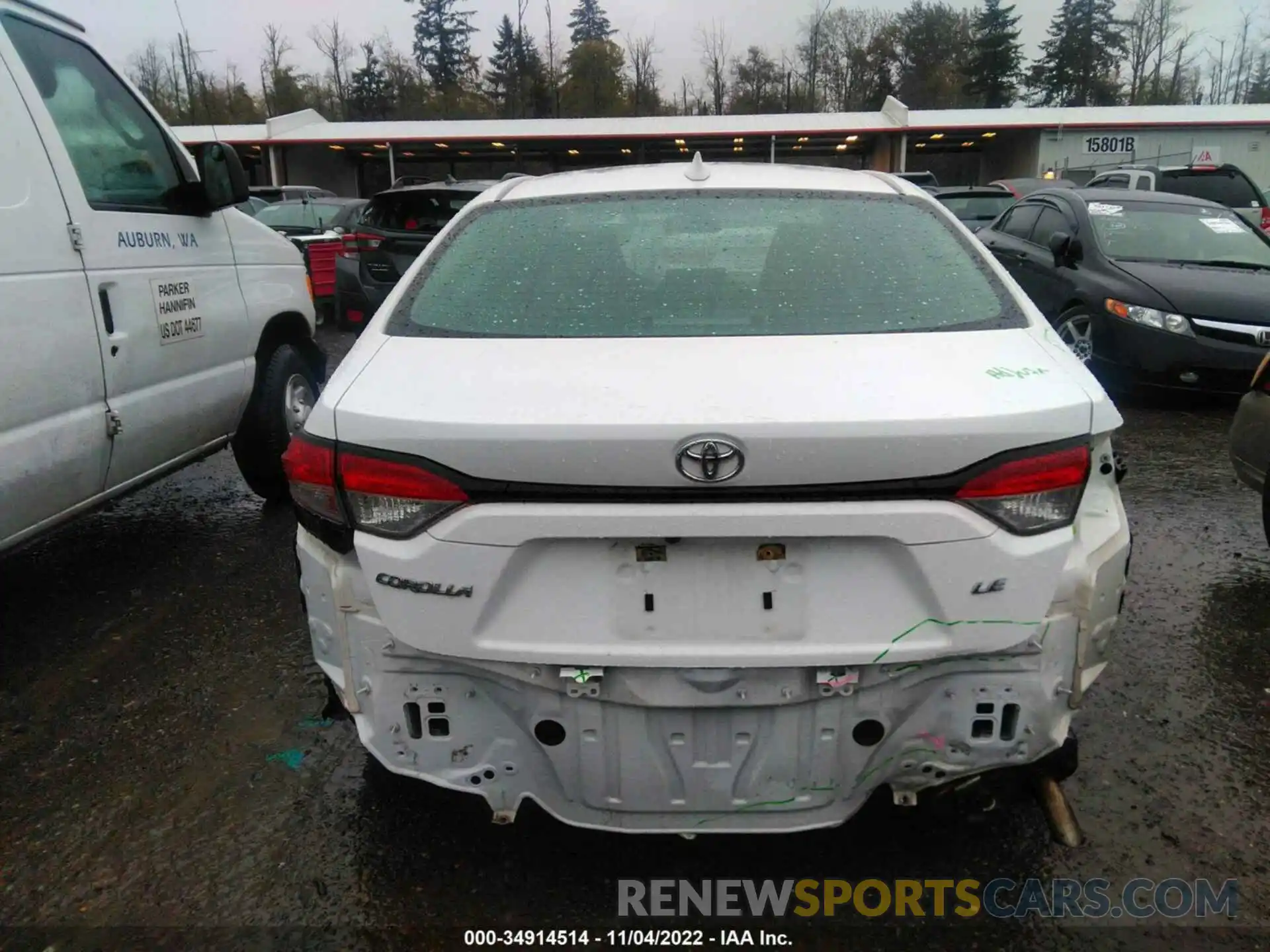 6 Photograph of a damaged car 5YFEPMAEXMP211530 TOYOTA COROLLA 2021