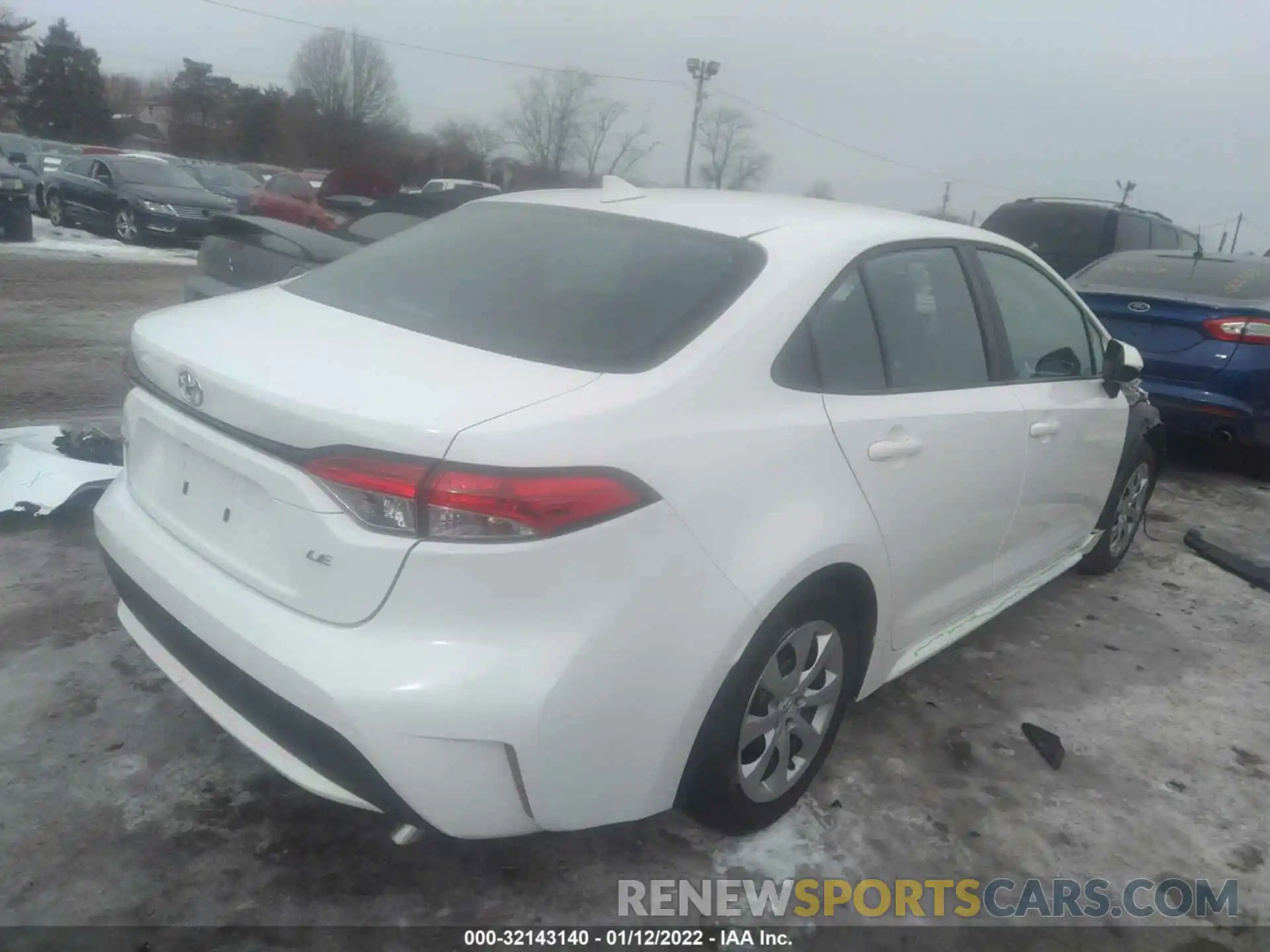 4 Photograph of a damaged car 5YFEPMAEXMP211706 TOYOTA COROLLA 2021