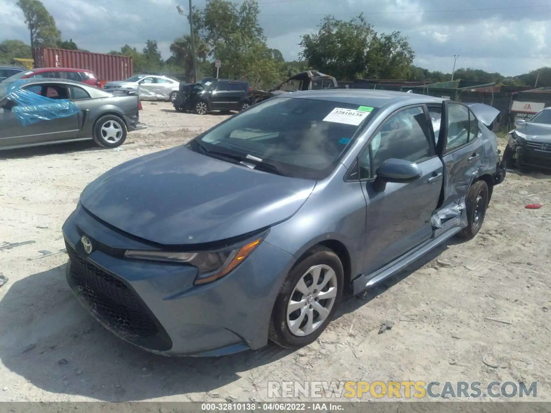 2 Photograph of a damaged car 5YFEPMAEXMP212077 TOYOTA COROLLA 2021