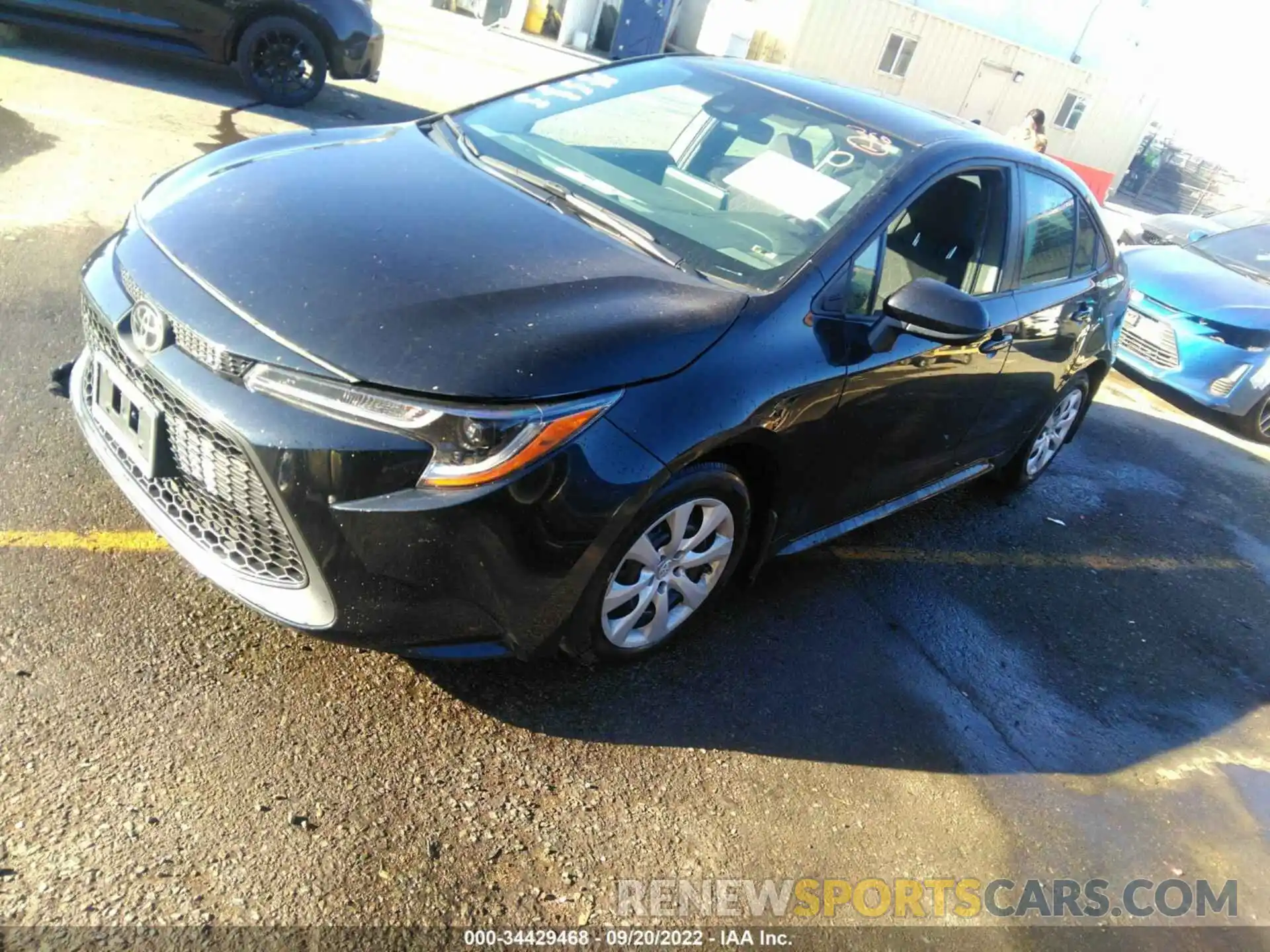 2 Photograph of a damaged car 5YFEPMAEXMP212225 TOYOTA COROLLA 2021