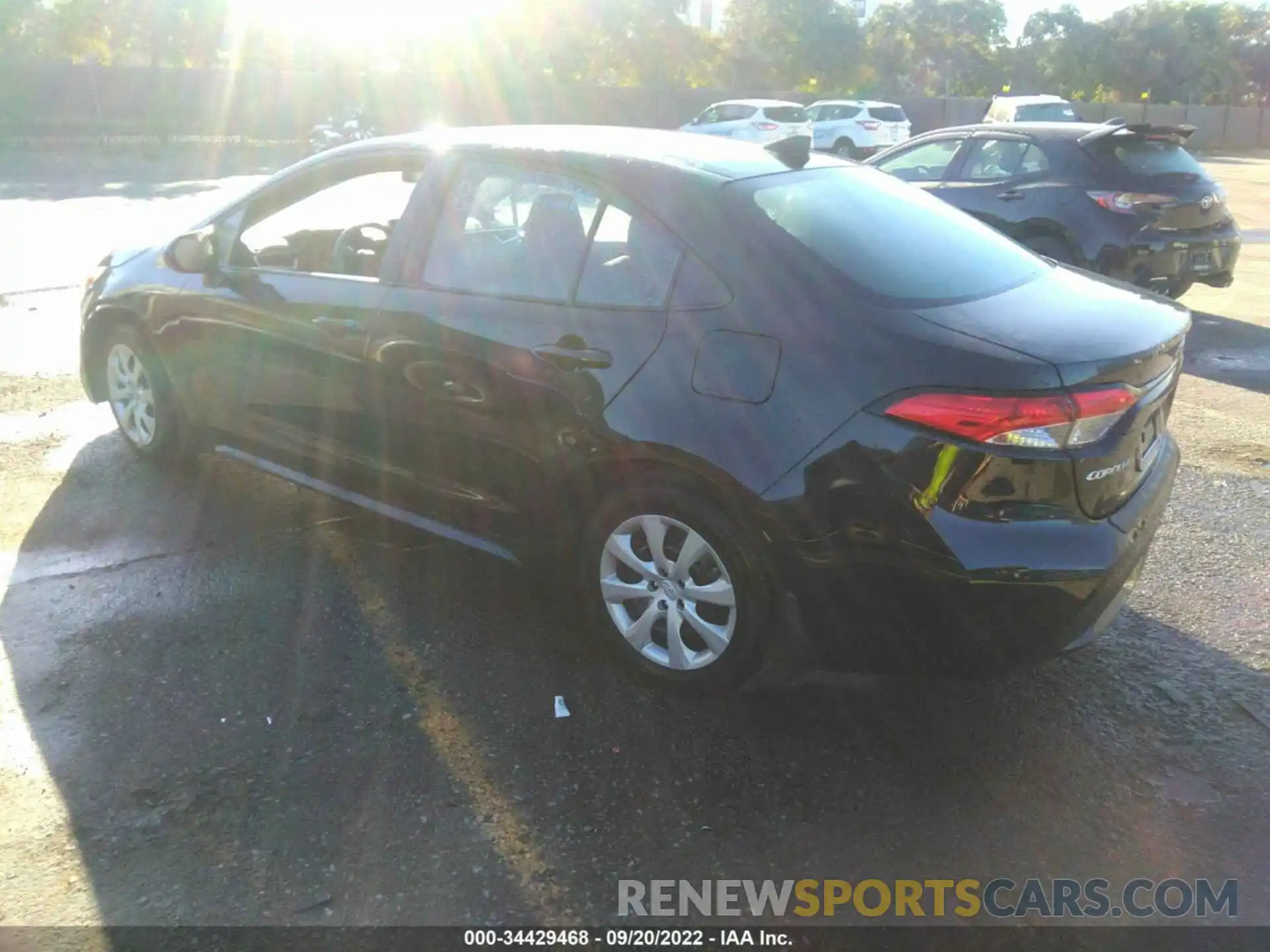 3 Photograph of a damaged car 5YFEPMAEXMP212225 TOYOTA COROLLA 2021