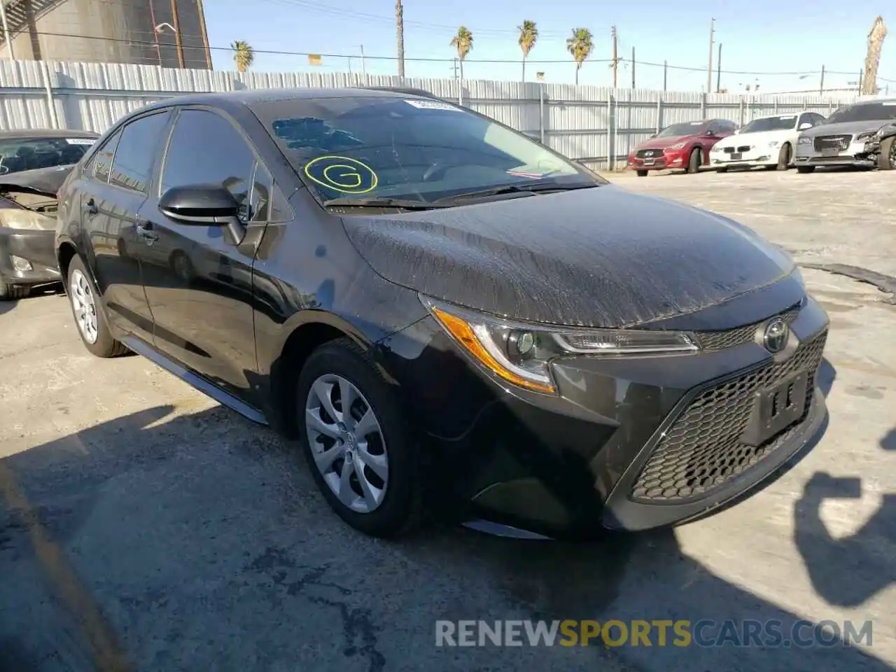 1 Photograph of a damaged car 5YFEPMAEXMP212273 TOYOTA COROLLA 2021