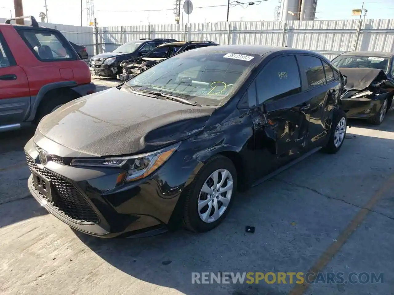 2 Photograph of a damaged car 5YFEPMAEXMP212273 TOYOTA COROLLA 2021