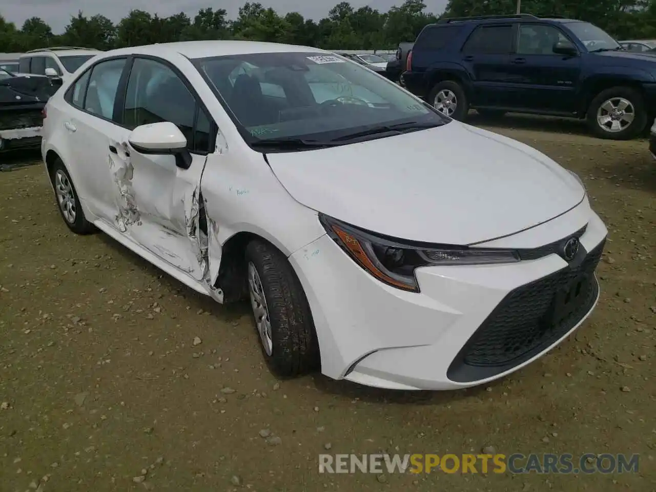 1 Photograph of a damaged car 5YFEPMAEXMP212371 TOYOTA COROLLA 2021