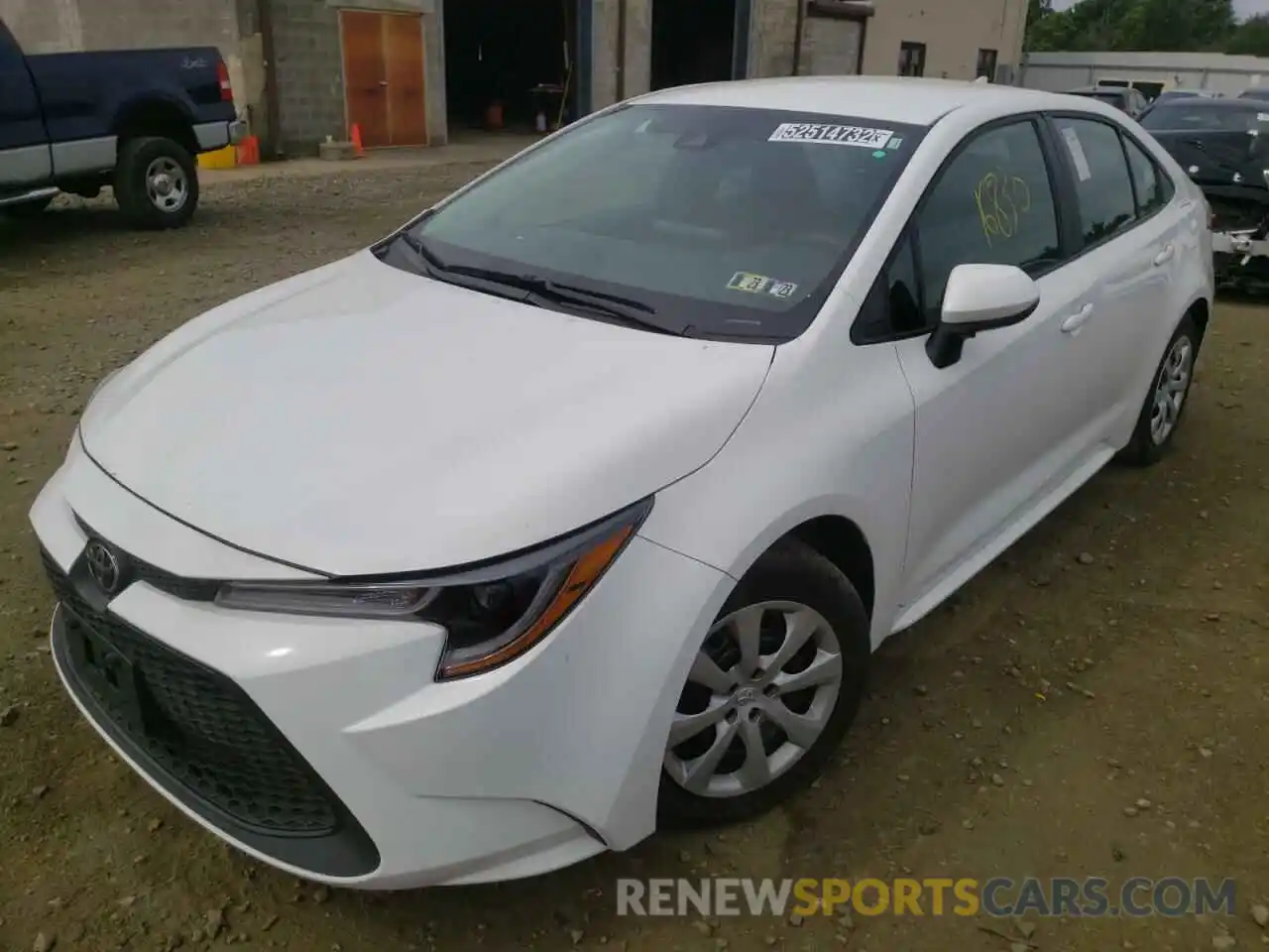 2 Photograph of a damaged car 5YFEPMAEXMP212371 TOYOTA COROLLA 2021