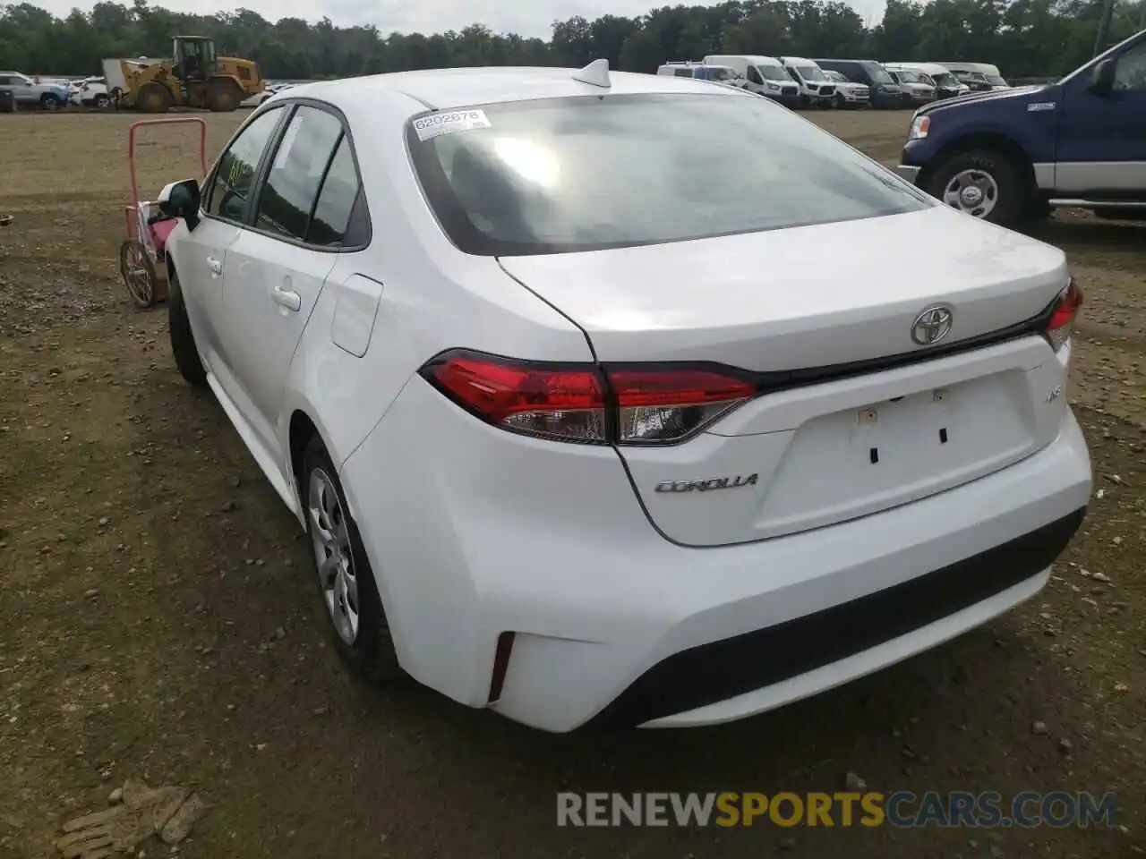 3 Photograph of a damaged car 5YFEPMAEXMP212371 TOYOTA COROLLA 2021