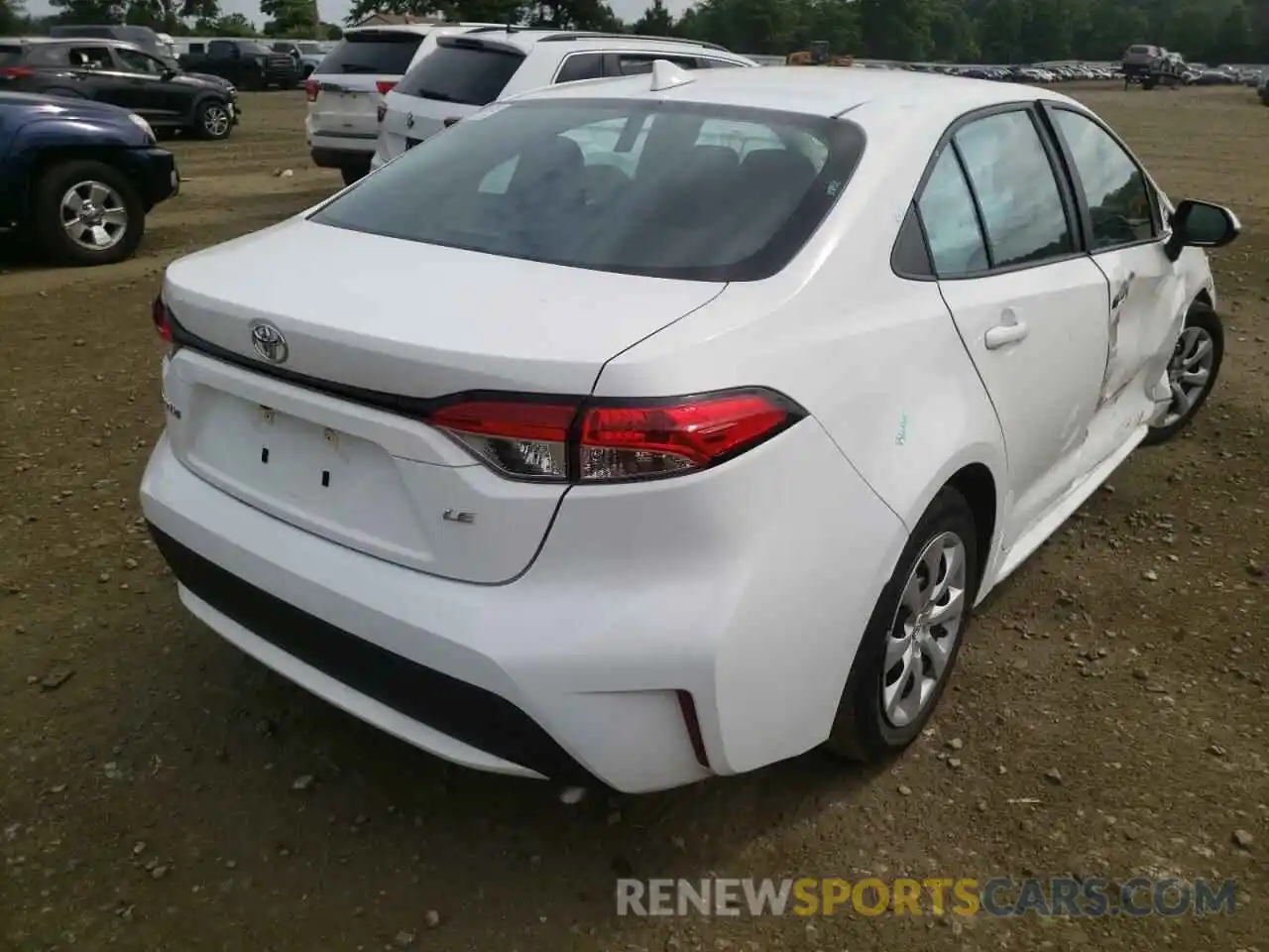 4 Photograph of a damaged car 5YFEPMAEXMP212371 TOYOTA COROLLA 2021