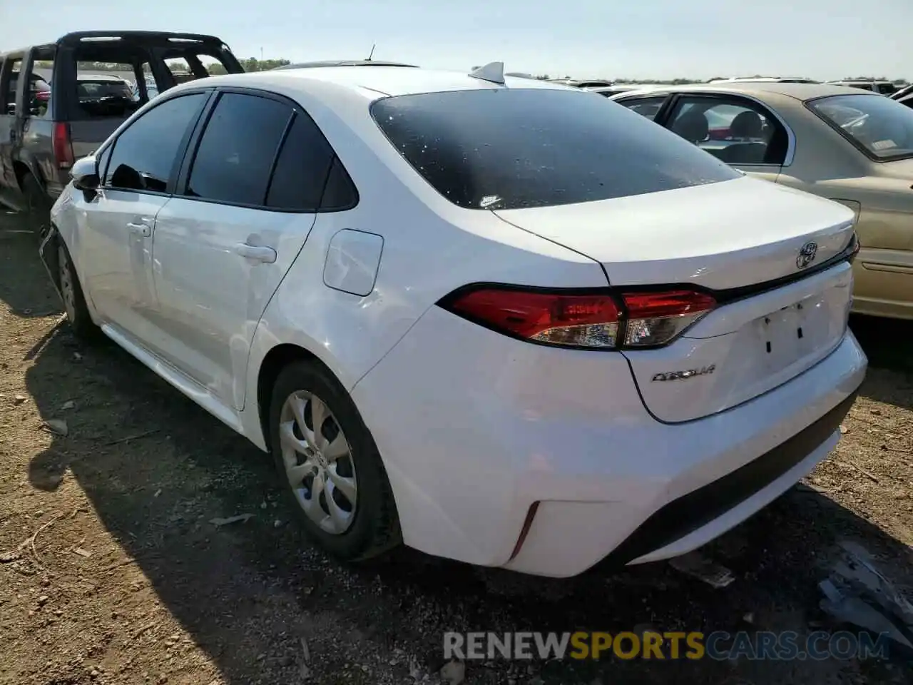 3 Photograph of a damaged car 5YFEPMAEXMP212807 TOYOTA COROLLA 2021