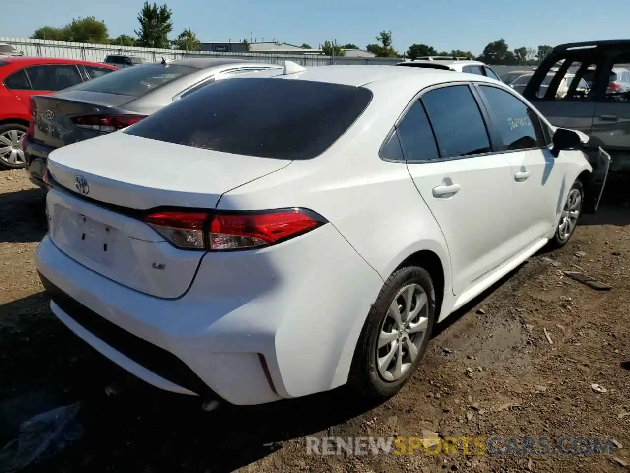 4 Photograph of a damaged car 5YFEPMAEXMP212807 TOYOTA COROLLA 2021