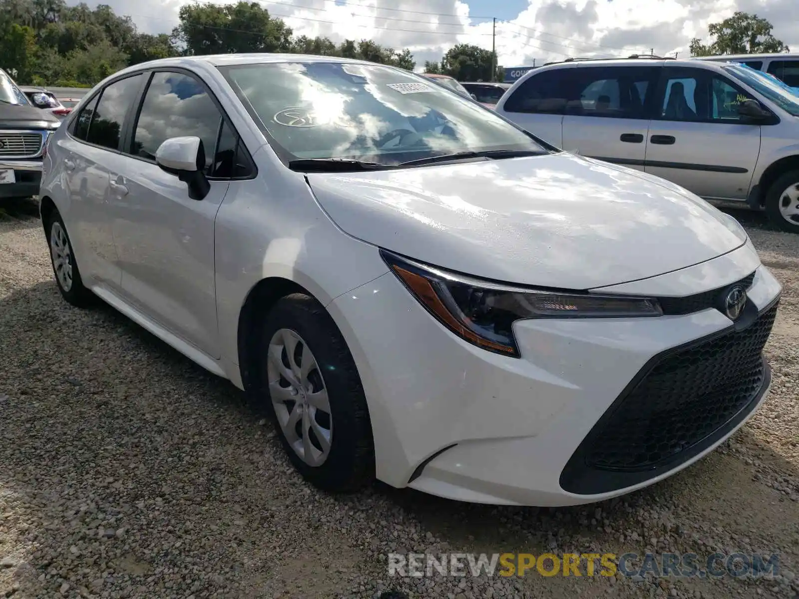 1 Photograph of a damaged car 5YFEPMAEXMP213925 TOYOTA COROLLA 2021