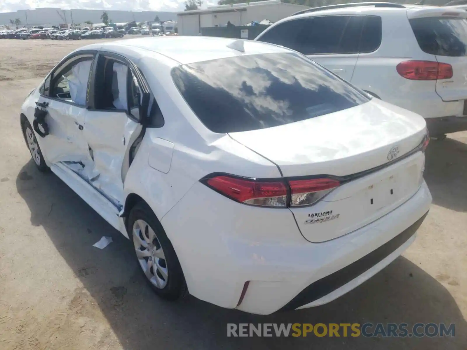 3 Photograph of a damaged car 5YFEPMAEXMP213925 TOYOTA COROLLA 2021